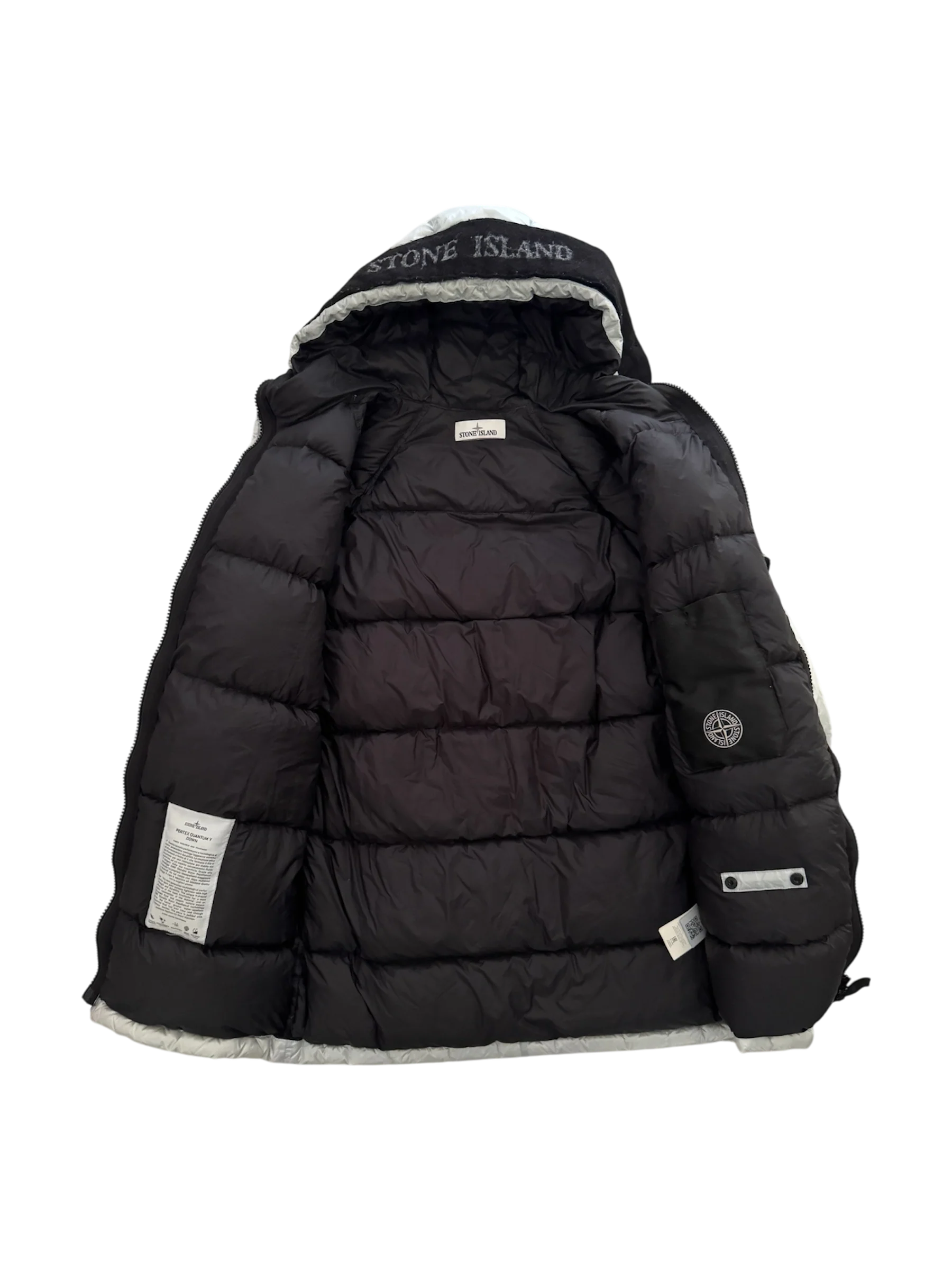 Stone Island 'Pertex Quantum Y Down' Puffer Parka - Medium - Image 2
