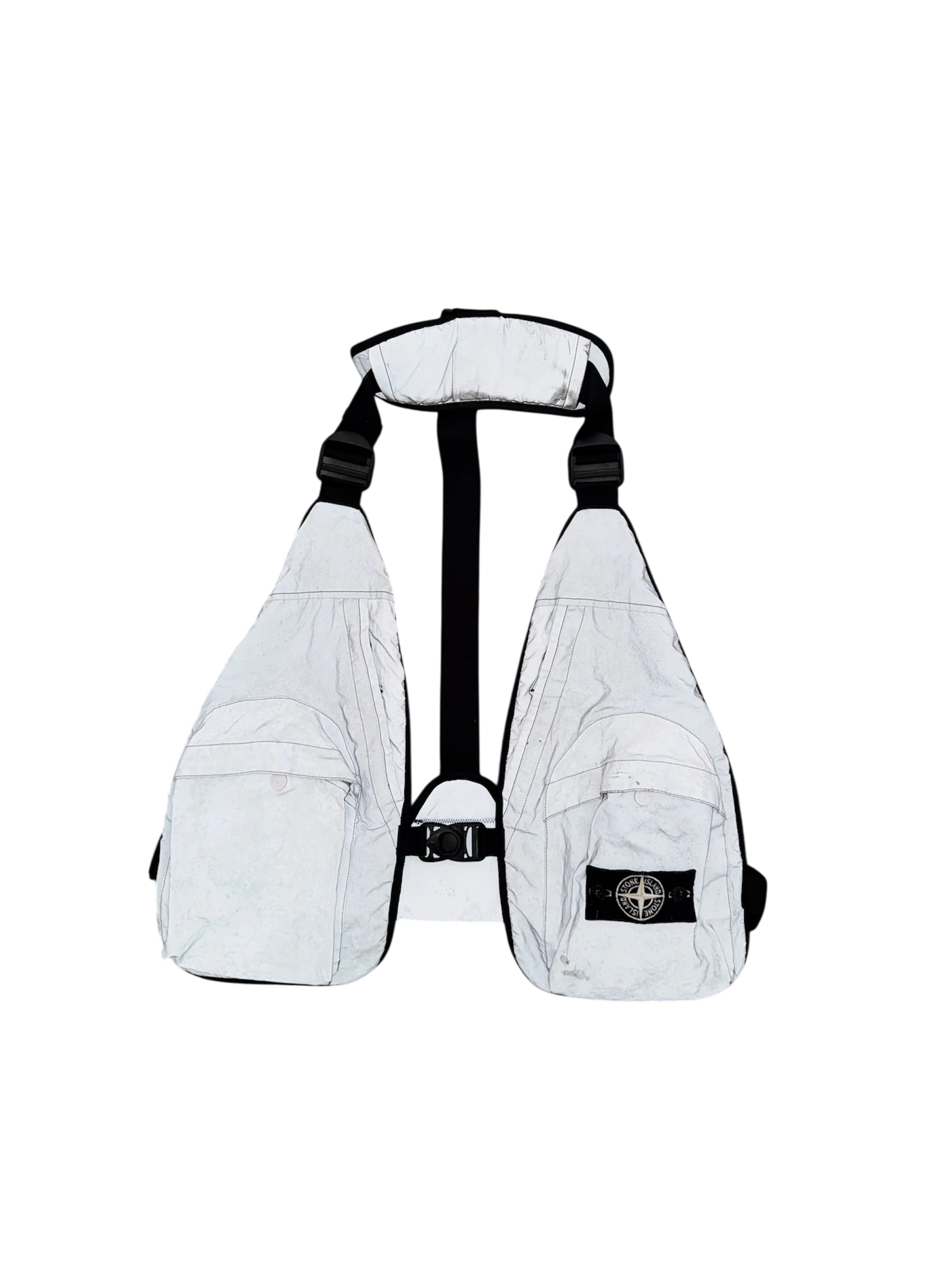 Stone Island ‘Plated Reflective' Utility Vest - Unisize