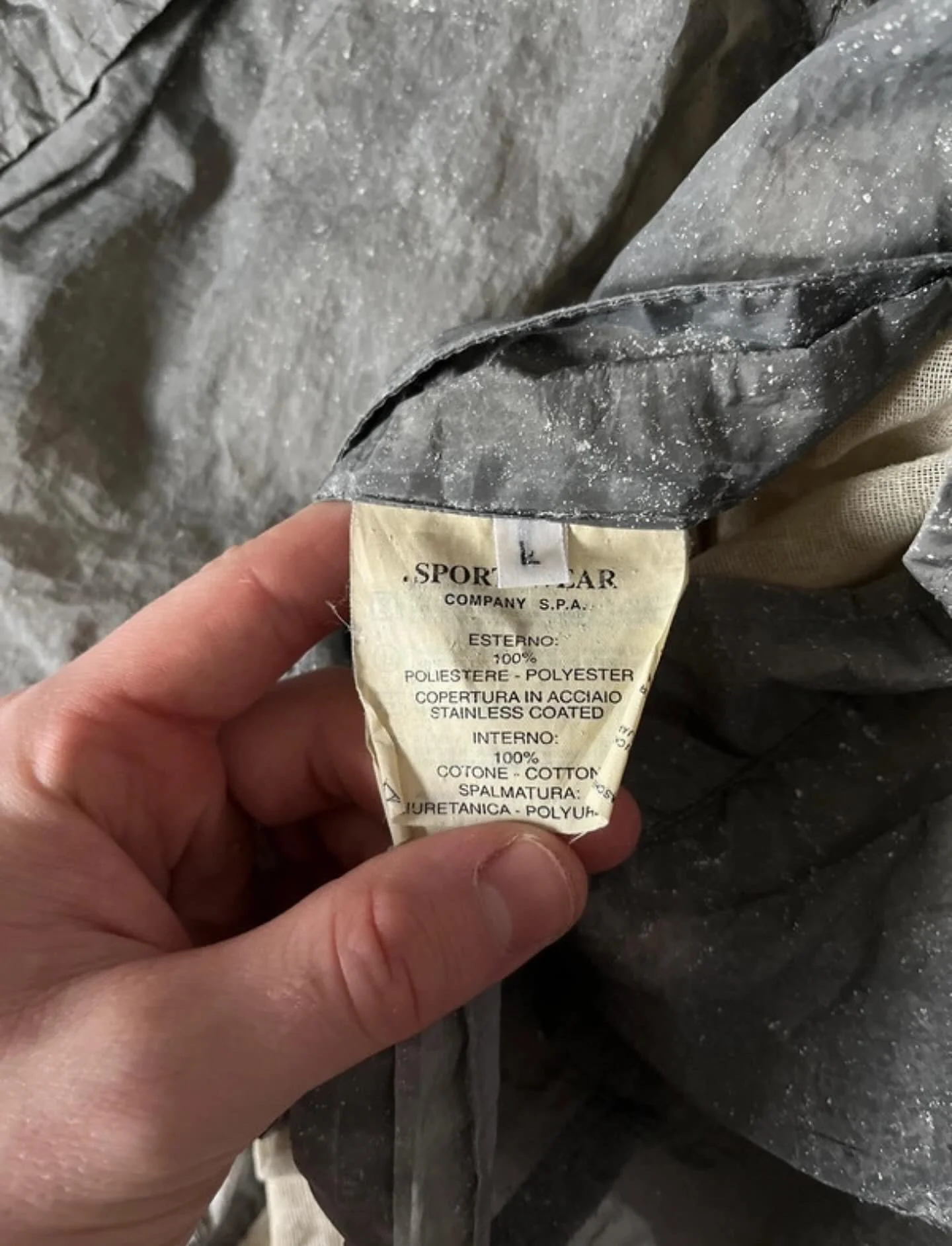 Stone Island ‘Pure Metal Shell’ Jacket - Large - Image 4
