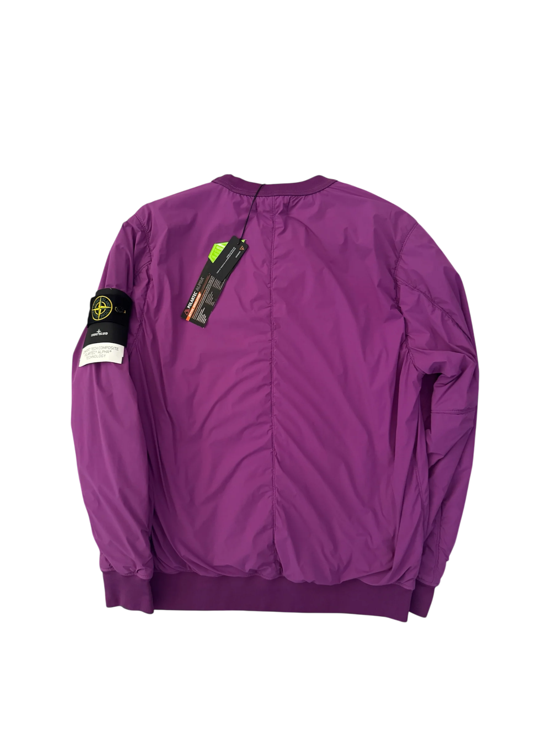 Stone Island Purple 'Comfort Tech Composite' Pullover - Large - Image 2