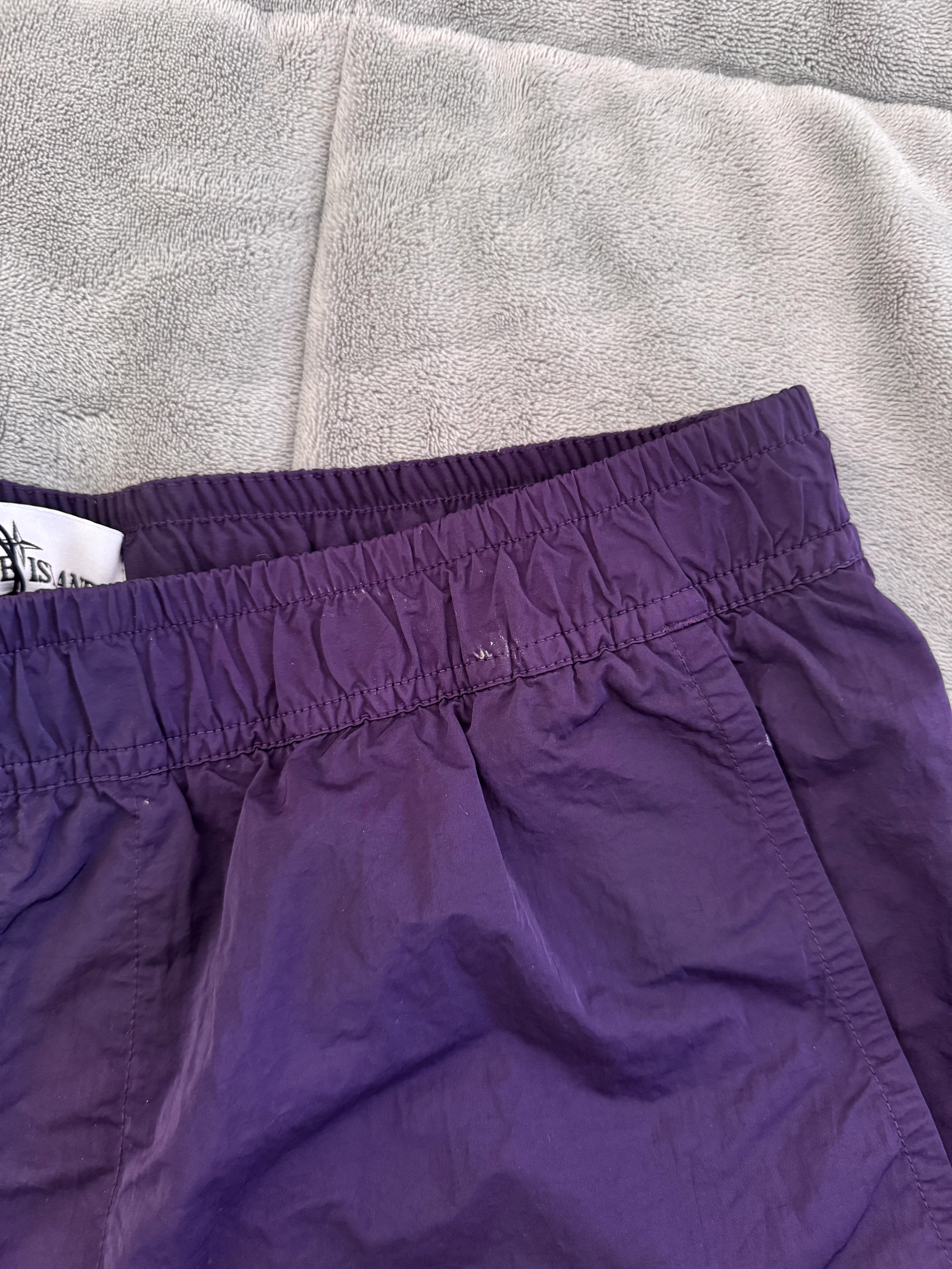 Stone Island Purple Stellina Swim Shorts - Medium - Image 3