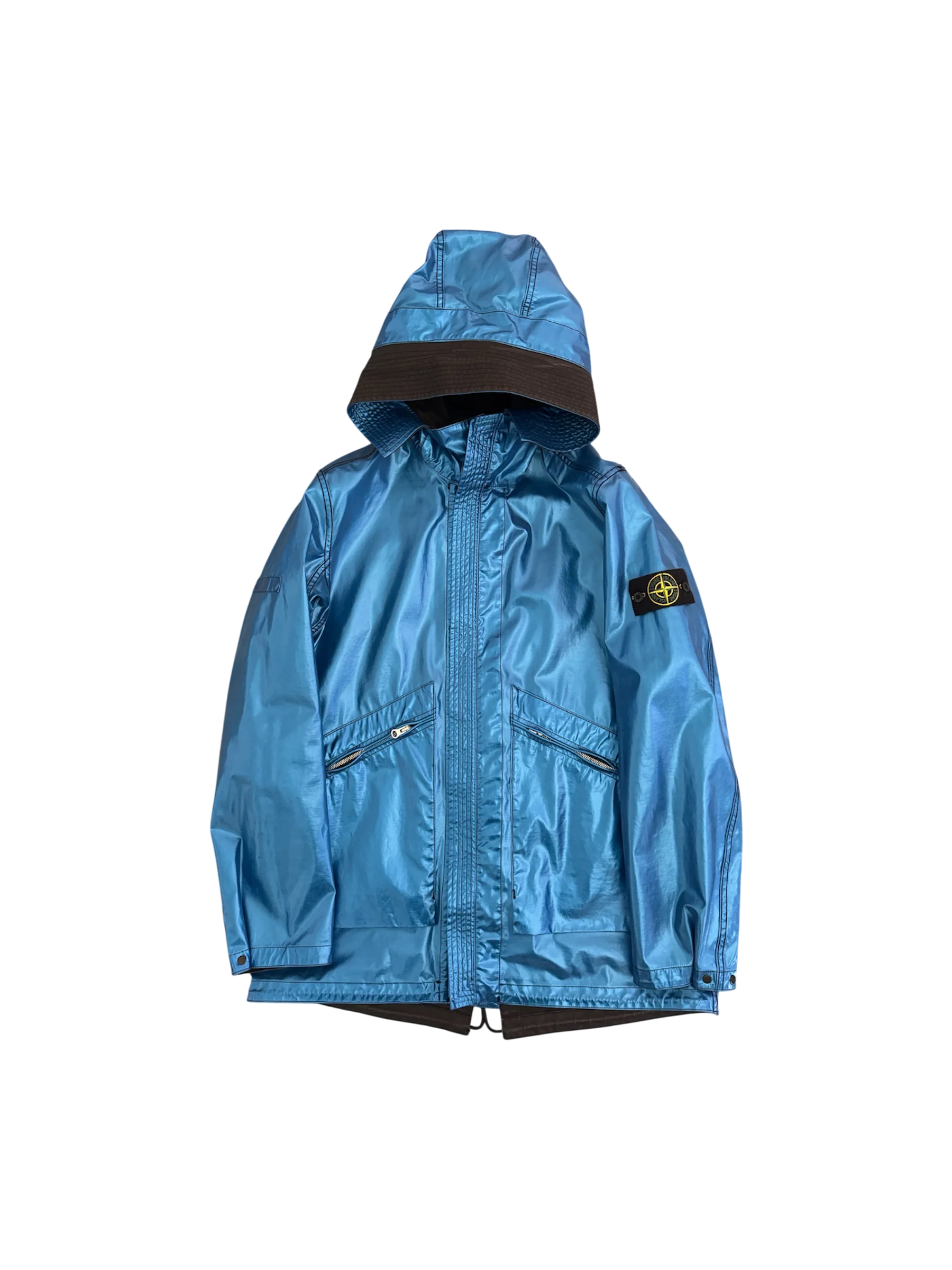 Stone Island 'Raso Gommato' Reversible Jacket - Large