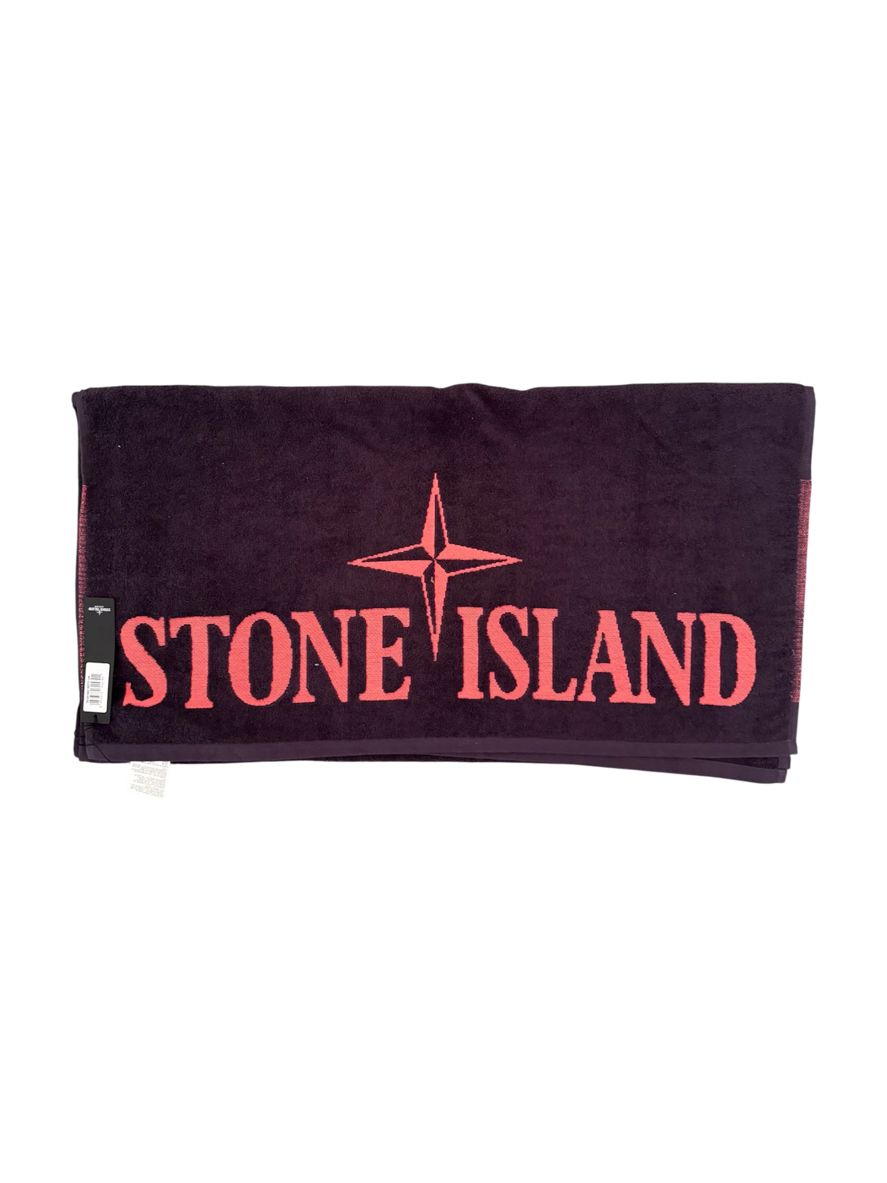 Stone Island Red Beach Towel - Unisize