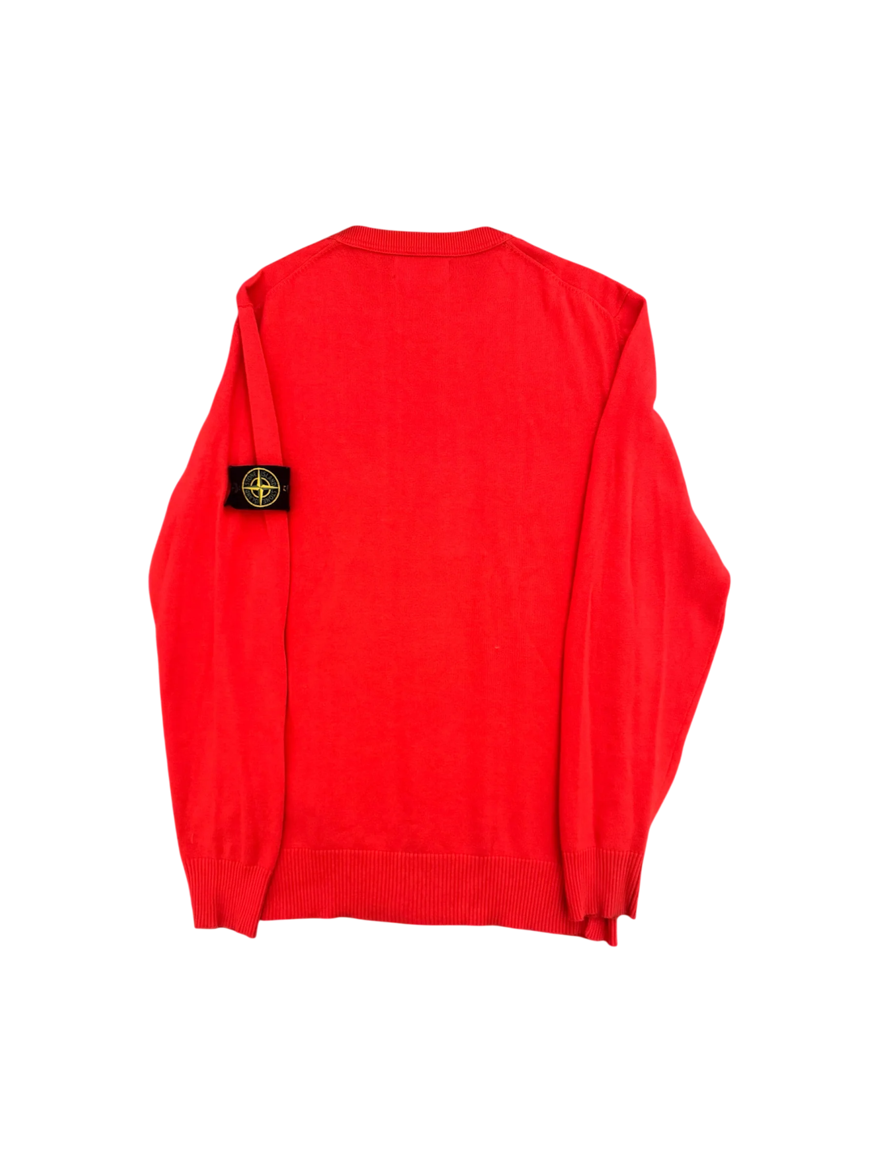 Stone Island Red Crewneck - Large - Image 2