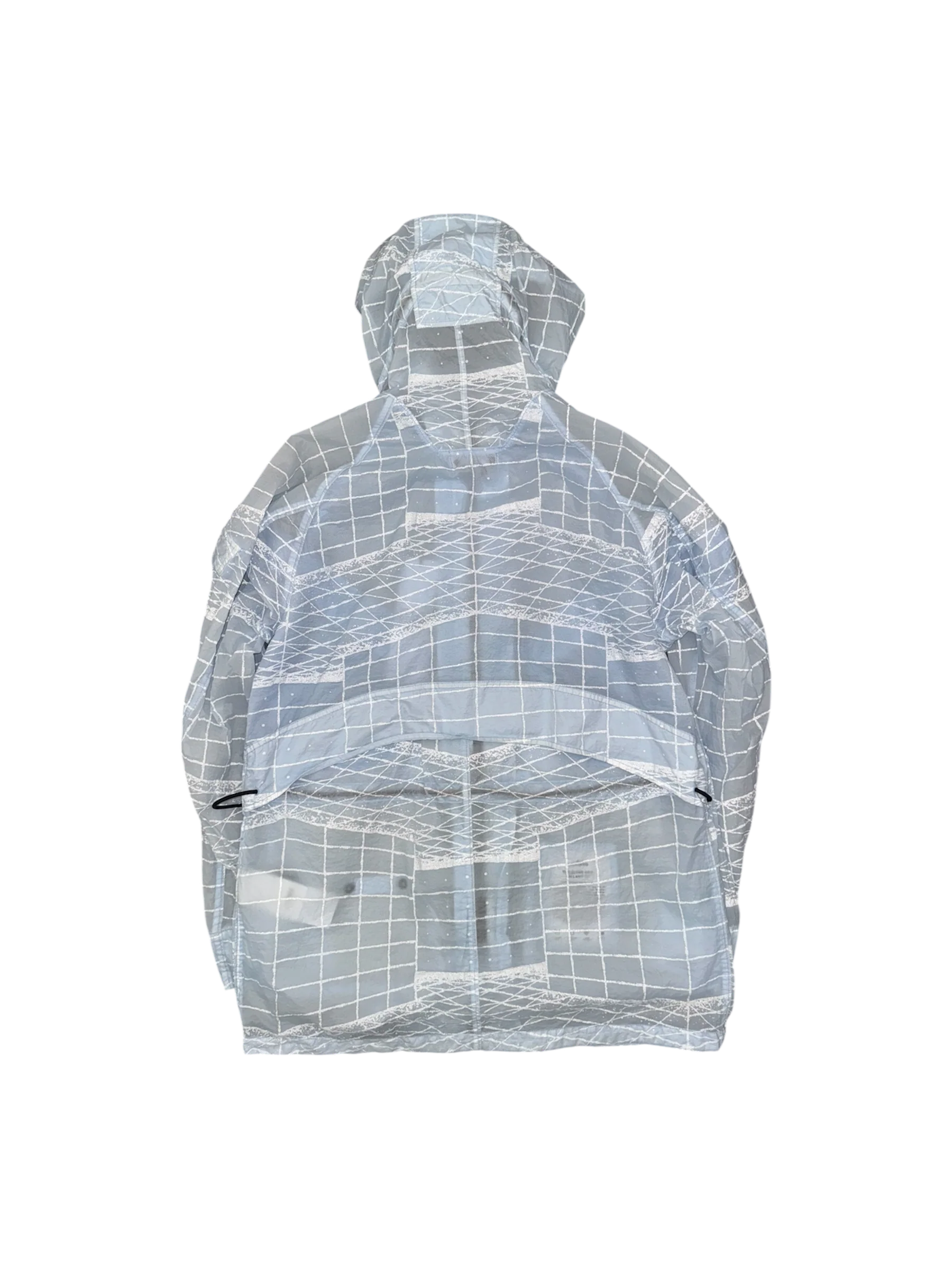 Stone Island 'Reflective Grid on Lamy TC' Parka - Large - Image 3