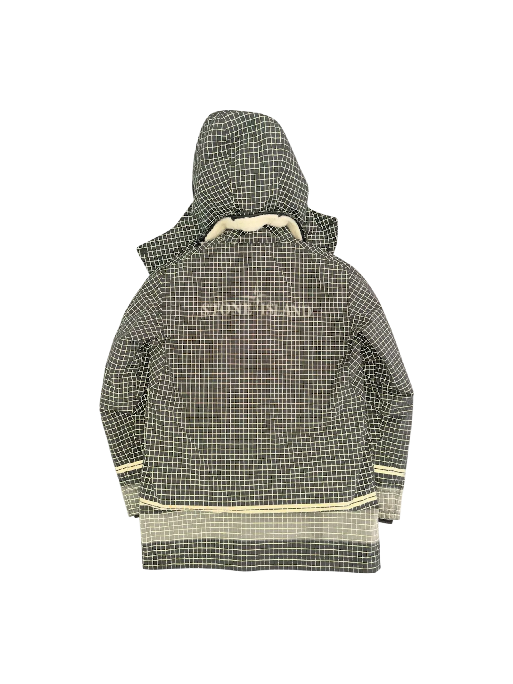 Stone Island ‘Reflective Ripstop Chinè' Parka - Small - Image 5