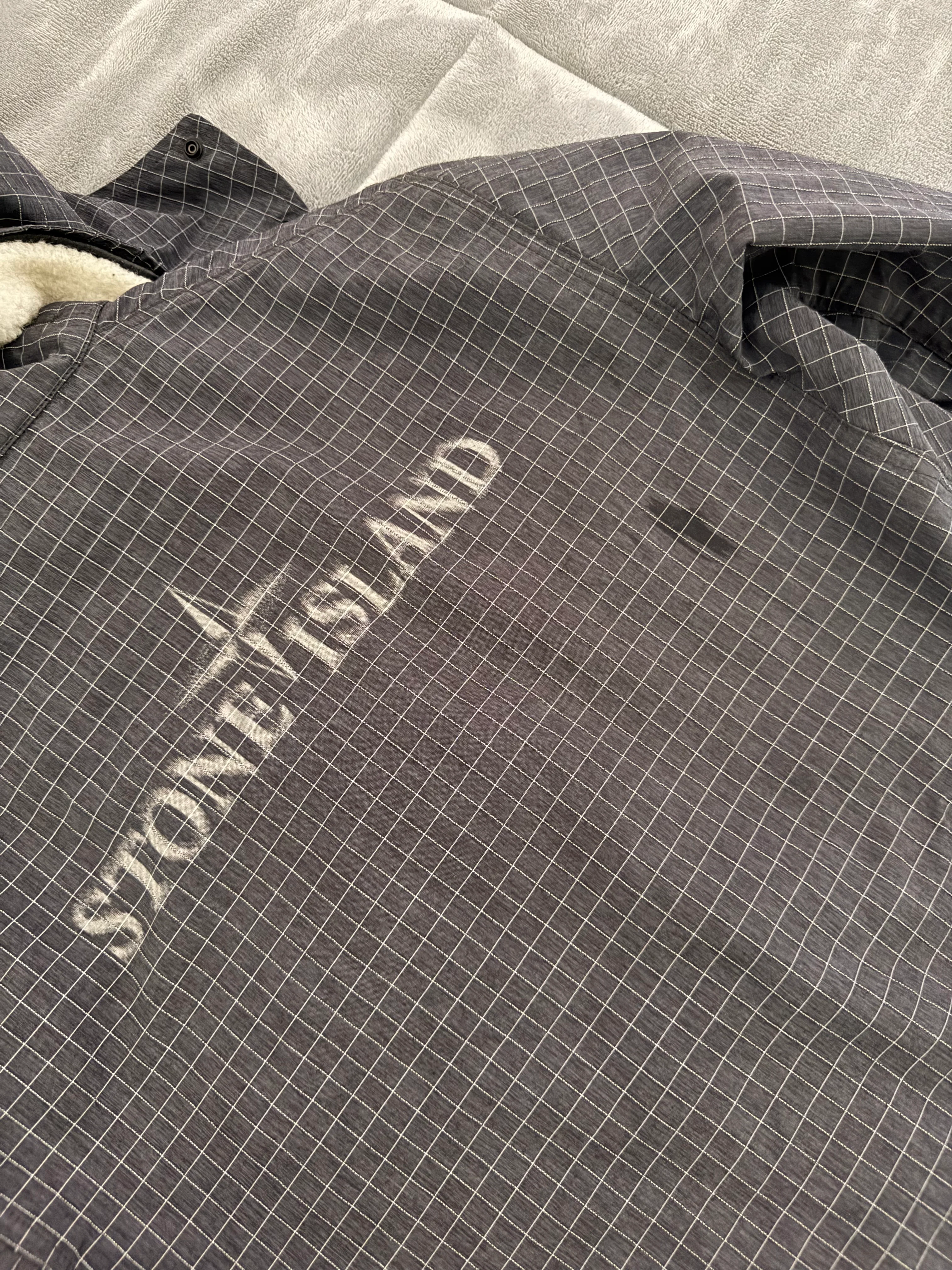 Stone Island ‘Reflective Ripstop Chinè' Parka - Small - Image 6