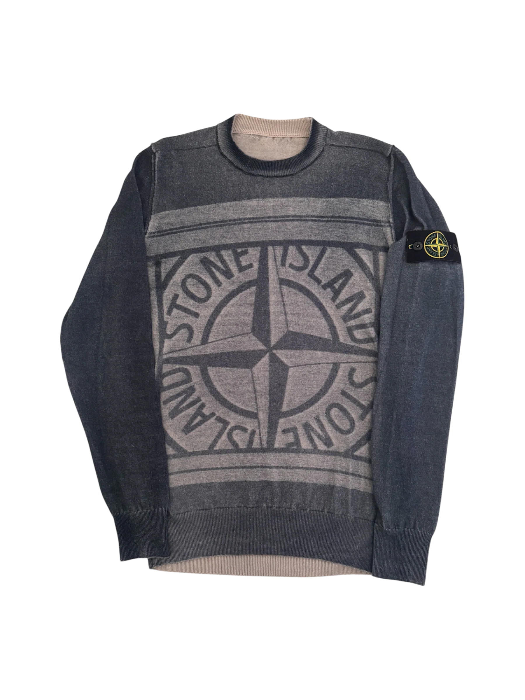 Stone Island Reversible Compass Logo Knitwear - Small