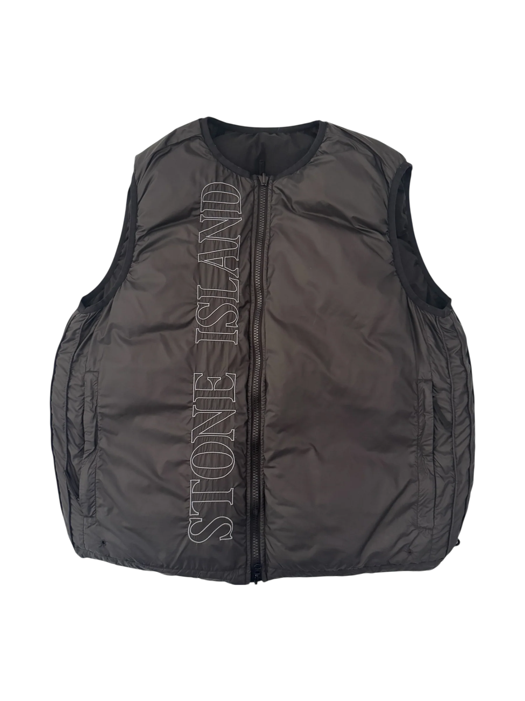 Stone Island Reversible 'Nylon Metal Econyl Nylon Down TC' BodyWarmer - XXL - Image 2