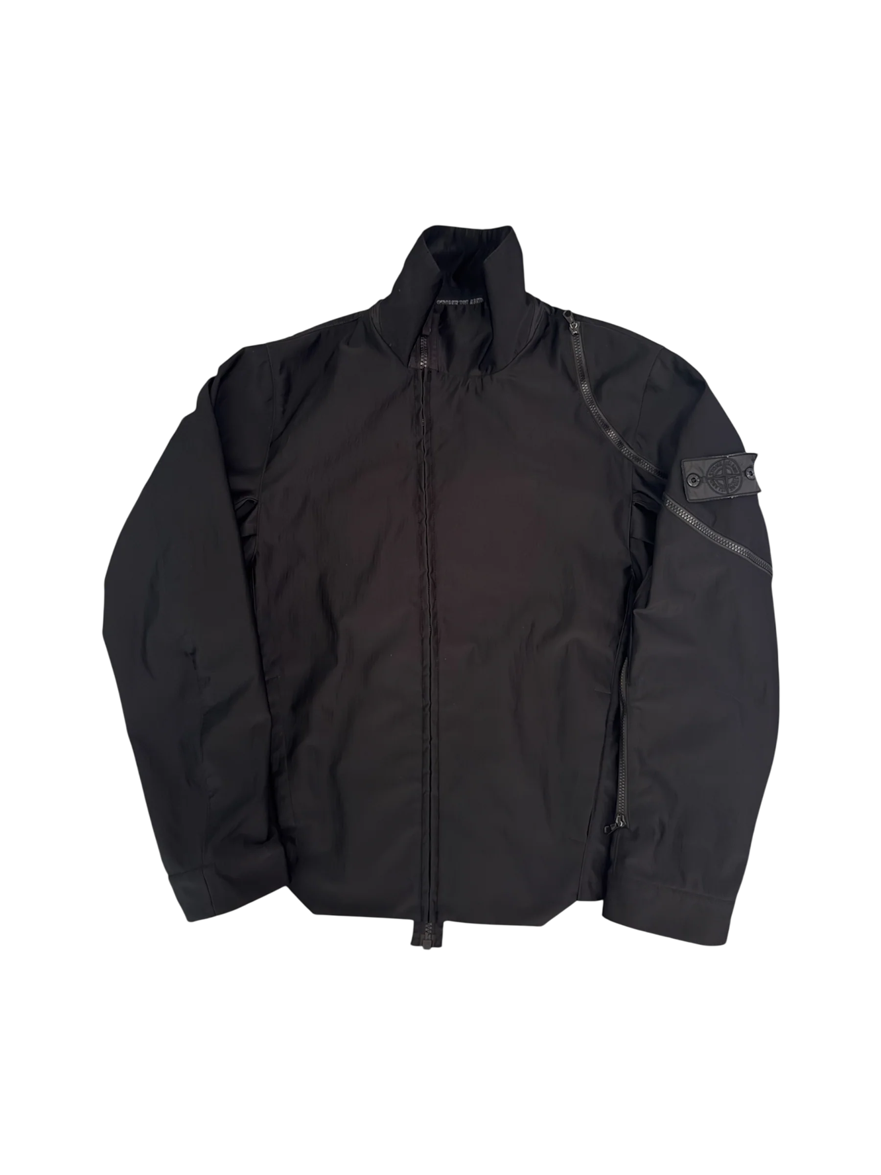 Stone Island Shadow Project Black Jacket - Large