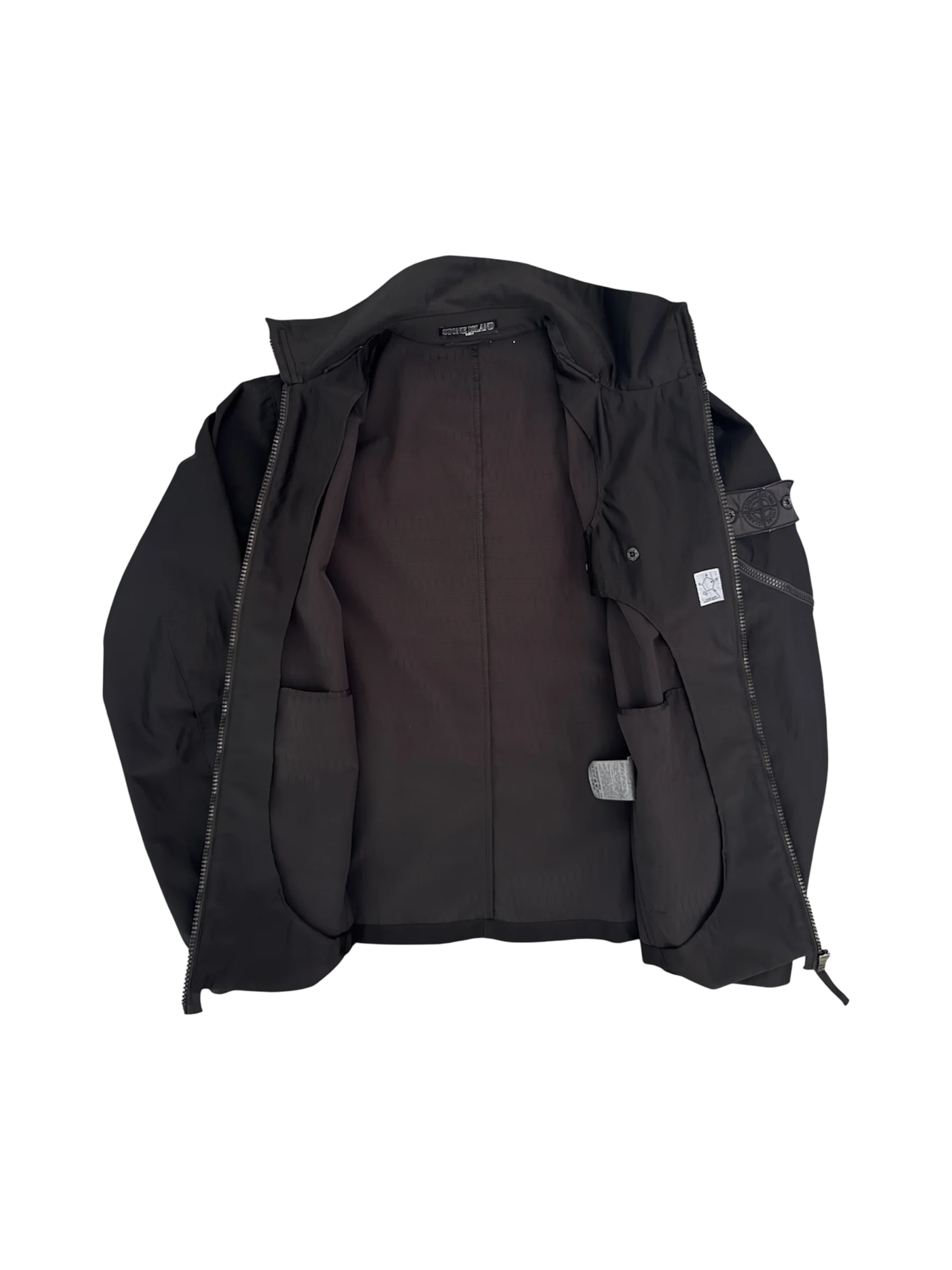 Stone Island Shadow Project Black Jacket - Large - Image 2