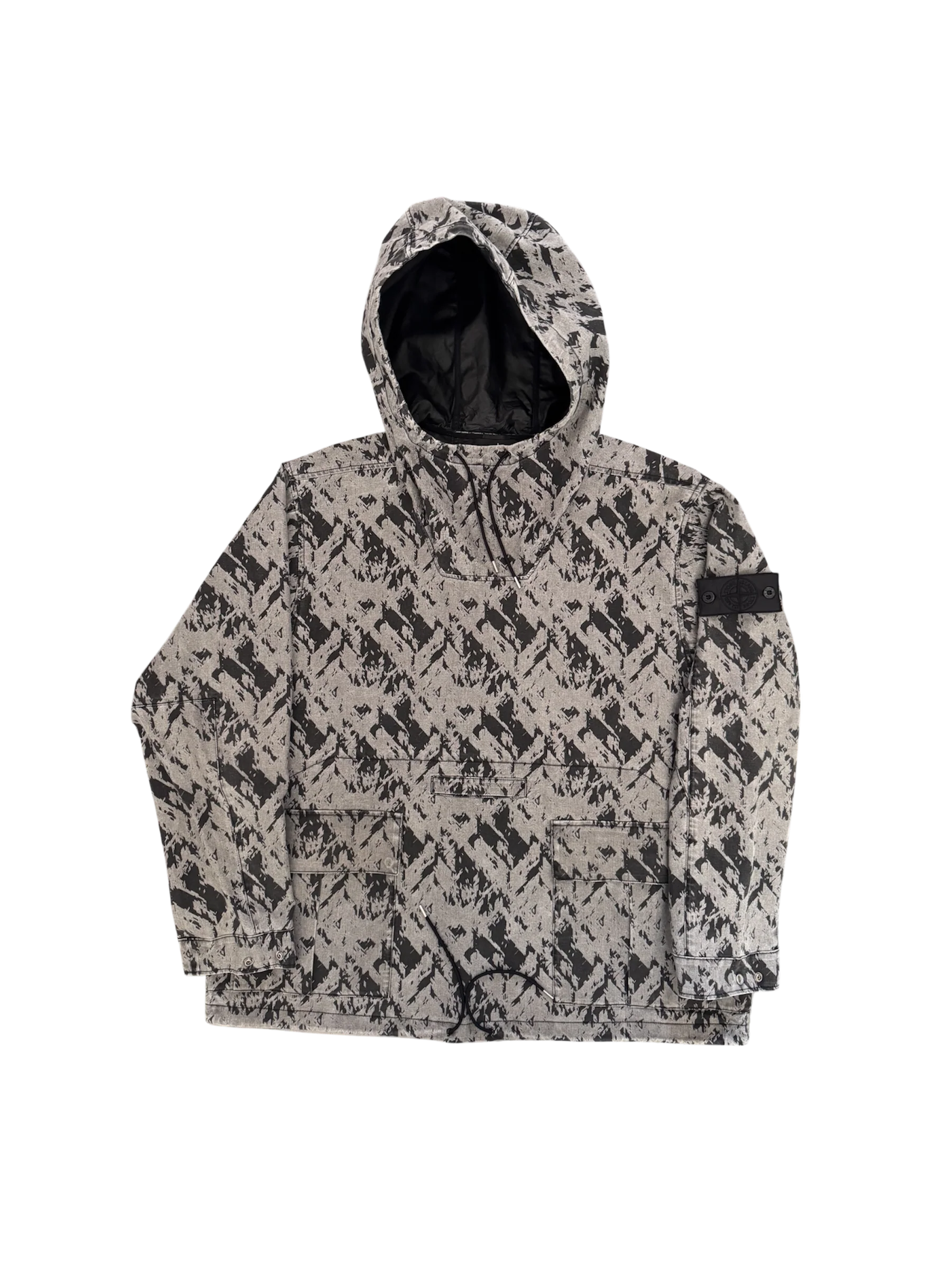 Stone Island Shadow Project 'Discharge Cotton 2.5L' Smock - Medium