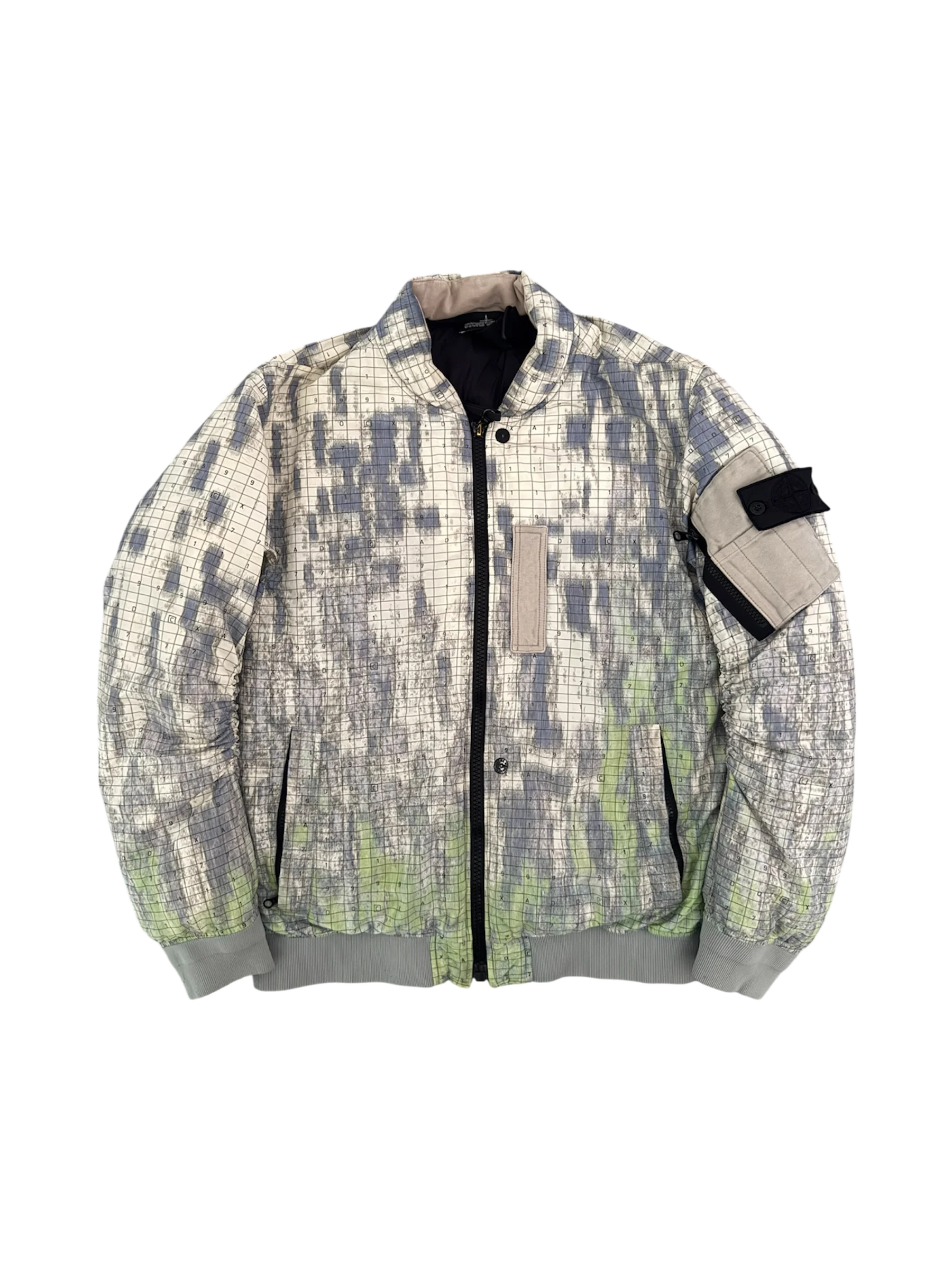 Stone Island Shadow Project 'DPM Jacquard' Down Jacket - Large