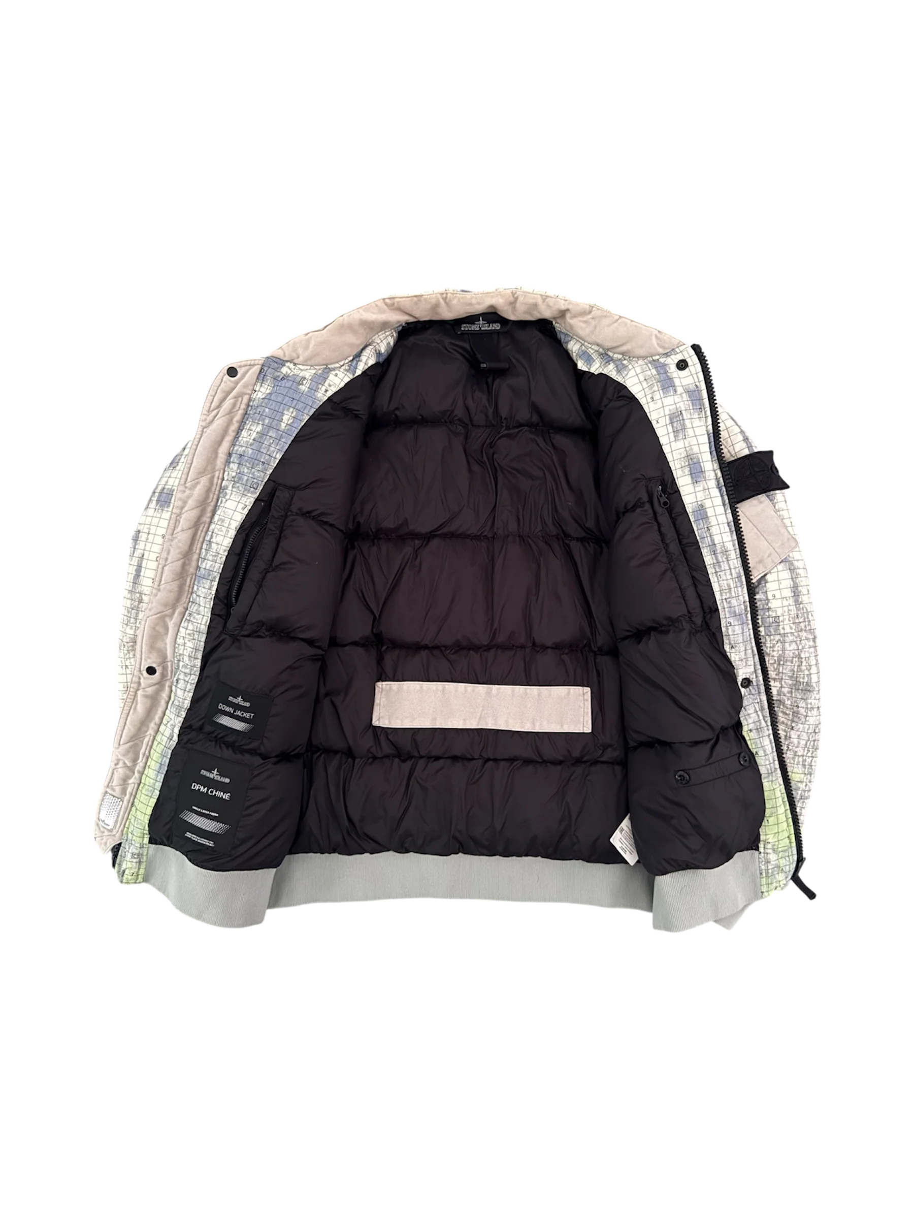 Stone Island Shadow Project 'DPM Jacquard' Down Jacket - Large - Image 2