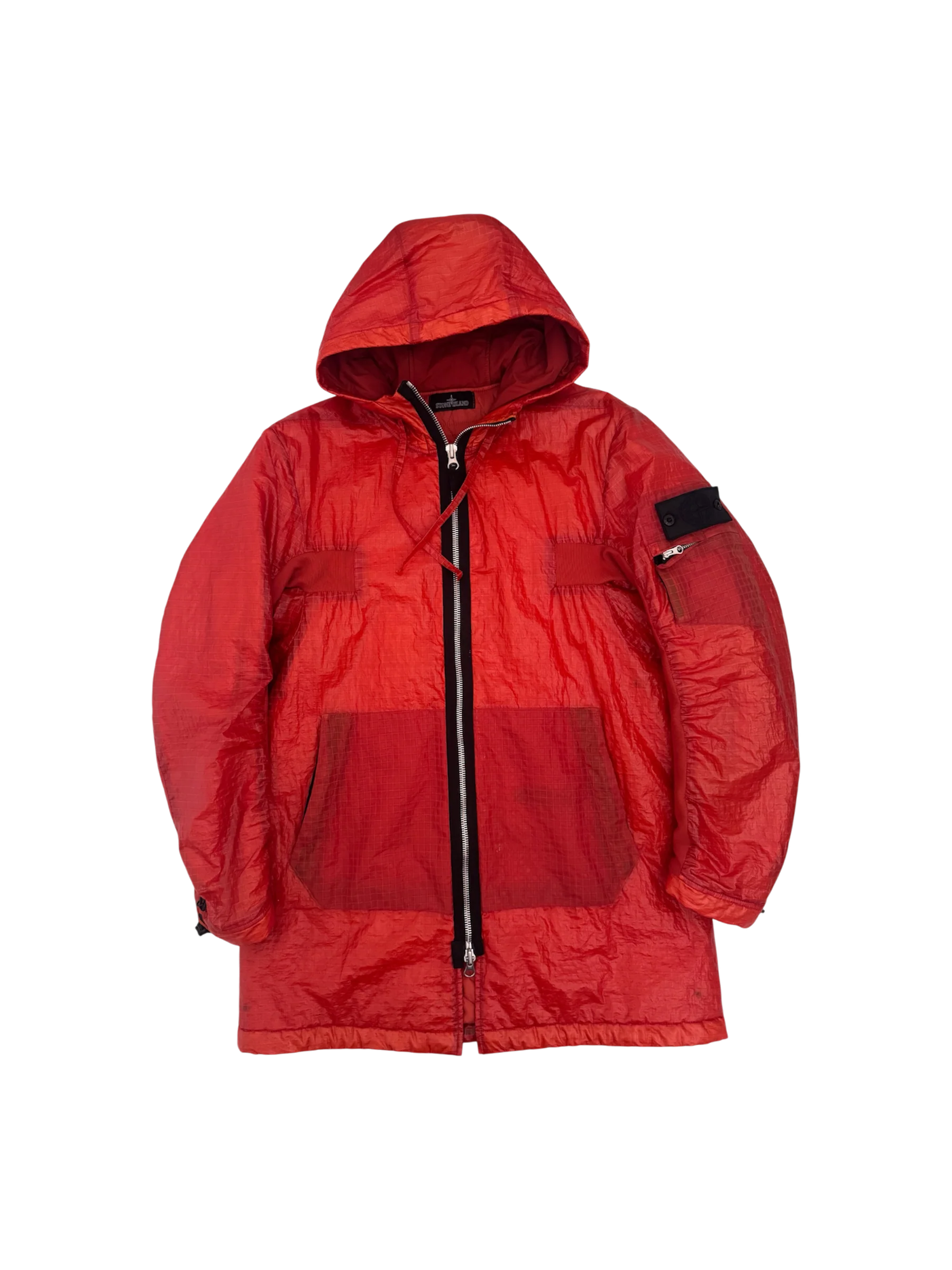 Stone Island Shadow Project 'Dual Grid Nylon' Parka - Medium
