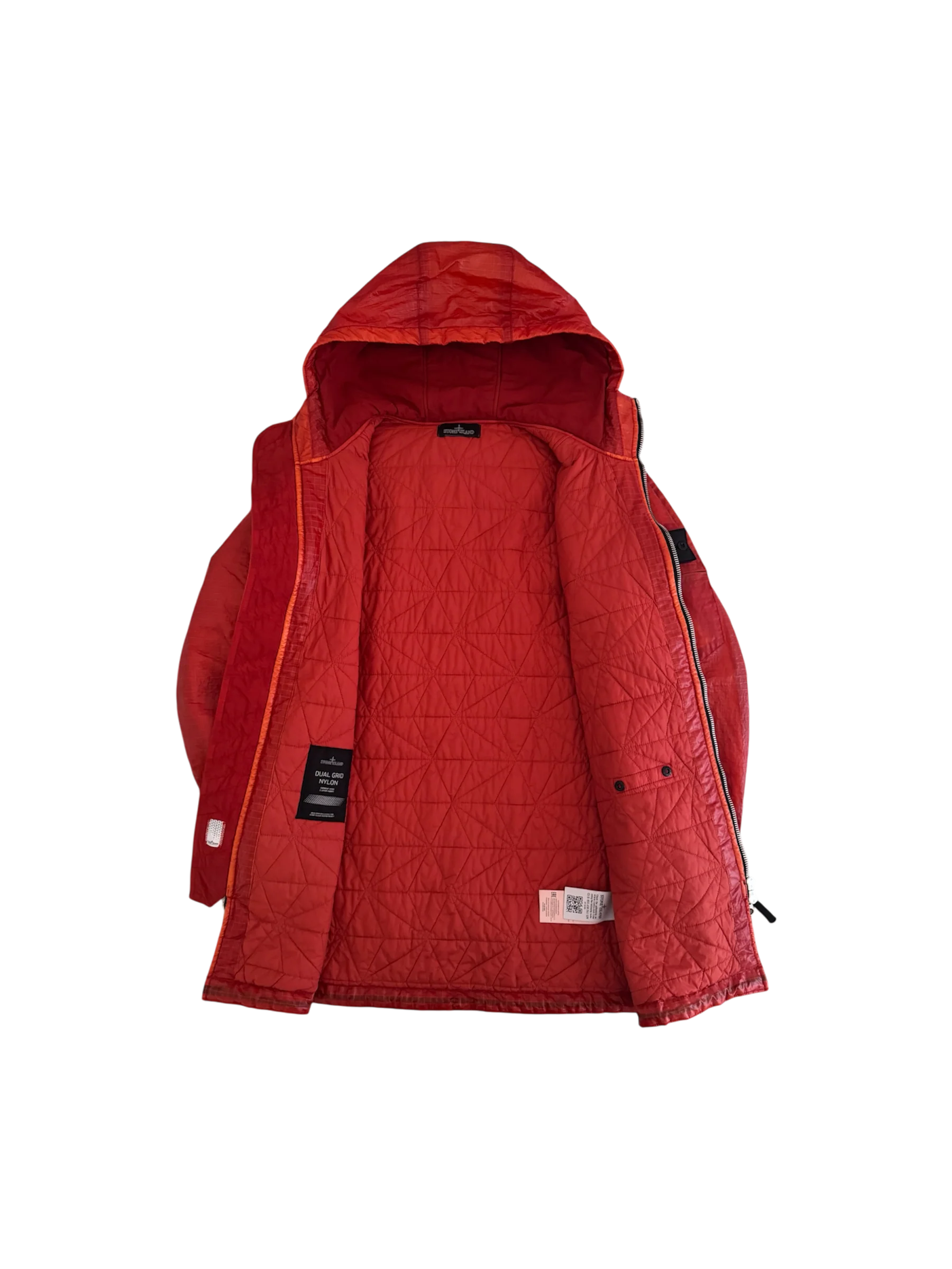 Stone Island Shadow Project 'Dual Grid Nylon' Parka - Small - Image 2