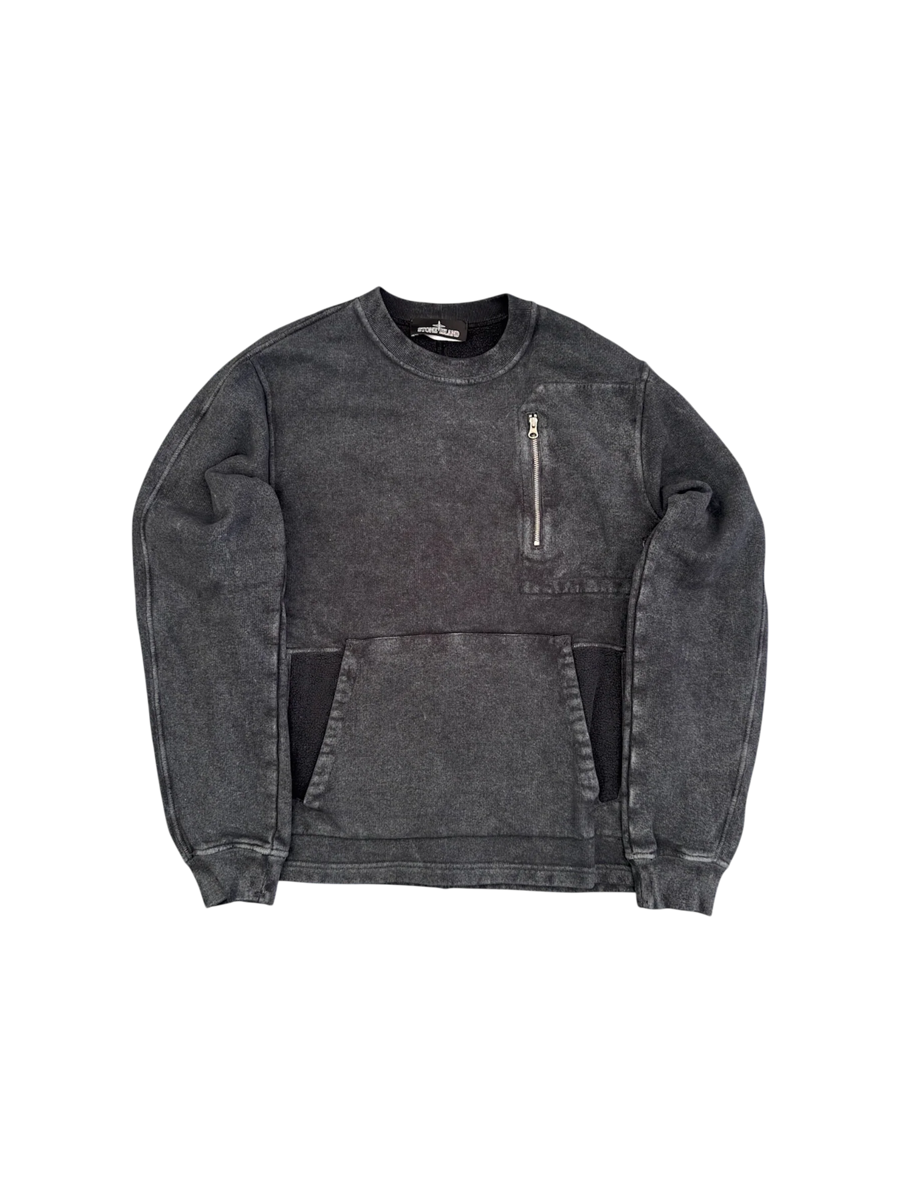 Stone Island Shadow Project Dust Treatment Crewneck - Small