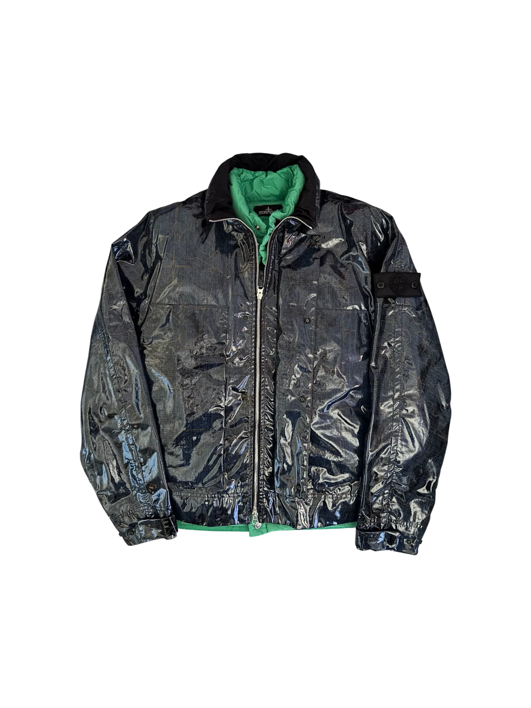 Stone Island Shadow Project 'Glass Poplin' Jacket - Medium
