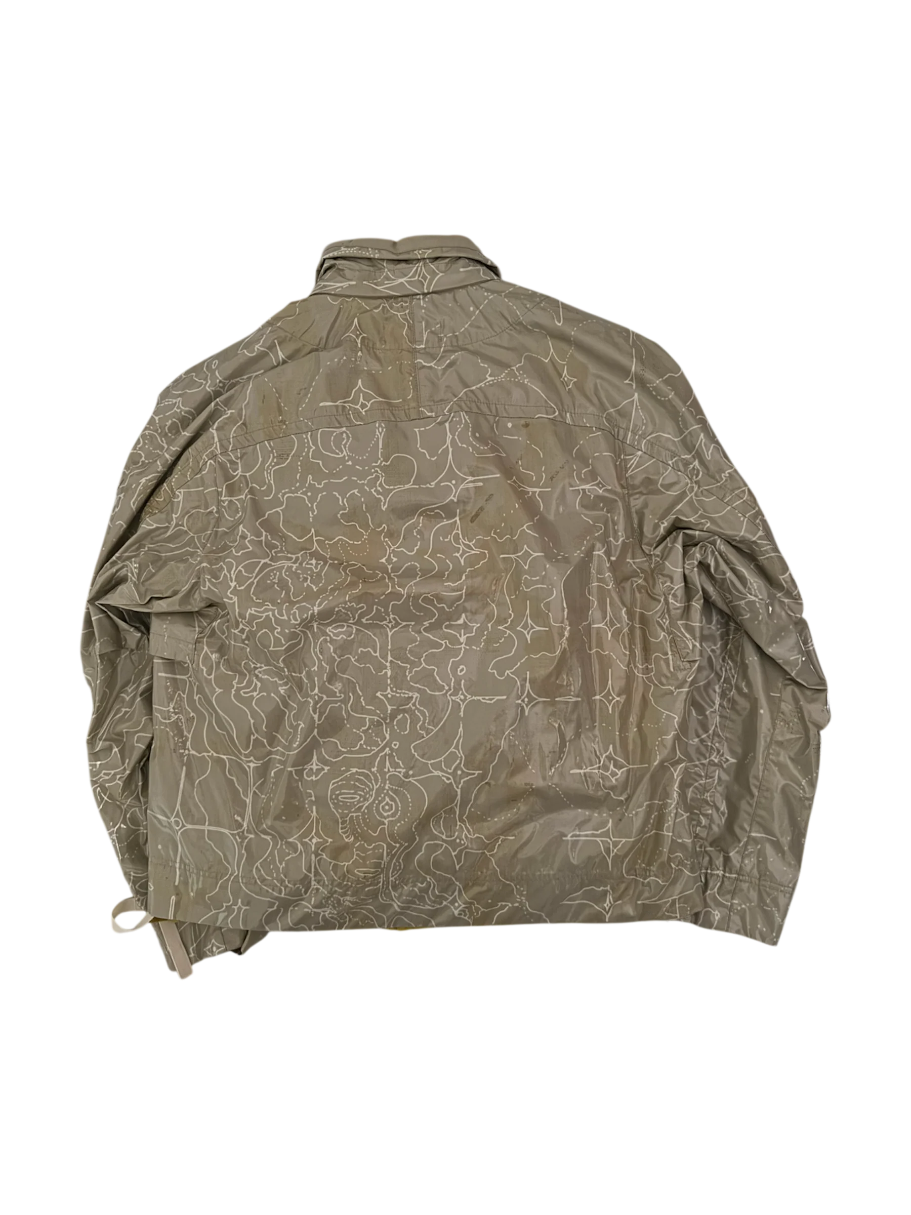 Stone Island Shadow Project Yellow 'Glass Poplin' Liner Jacket - Medium - Image 3