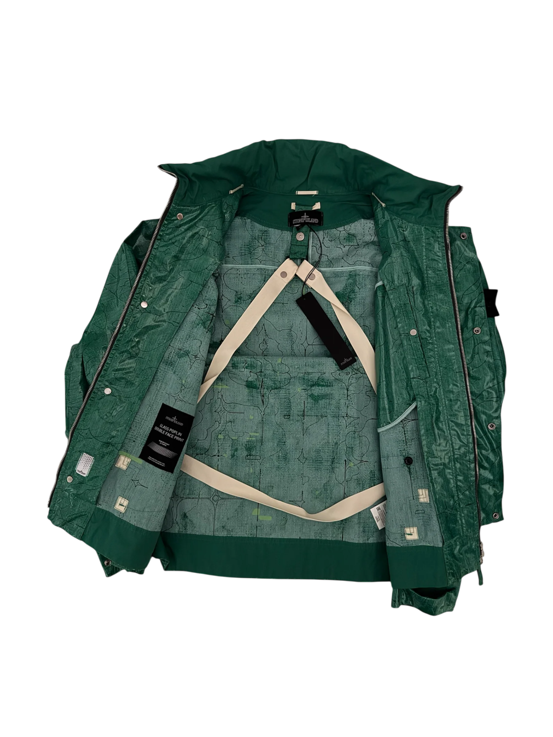 Stone Island Shadow Project 'Glass Poplin' Jacket - Medium - Image 2