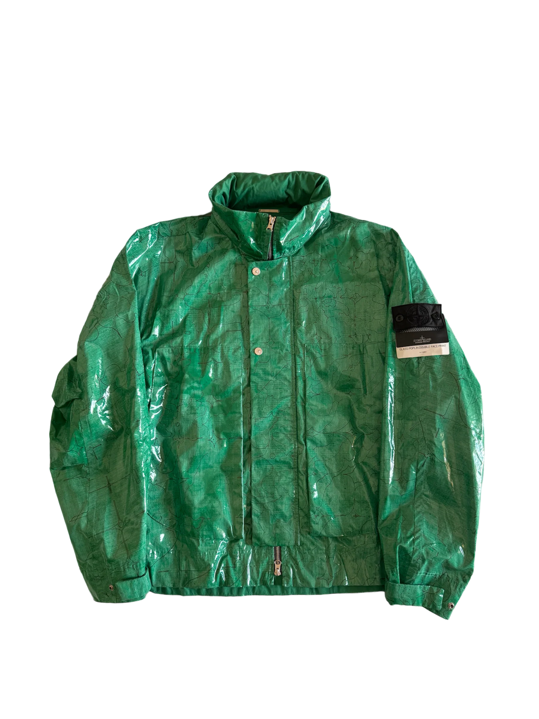 Stone Island Shadow Project 'Glass Poplin' Jacket - XL - Image 2