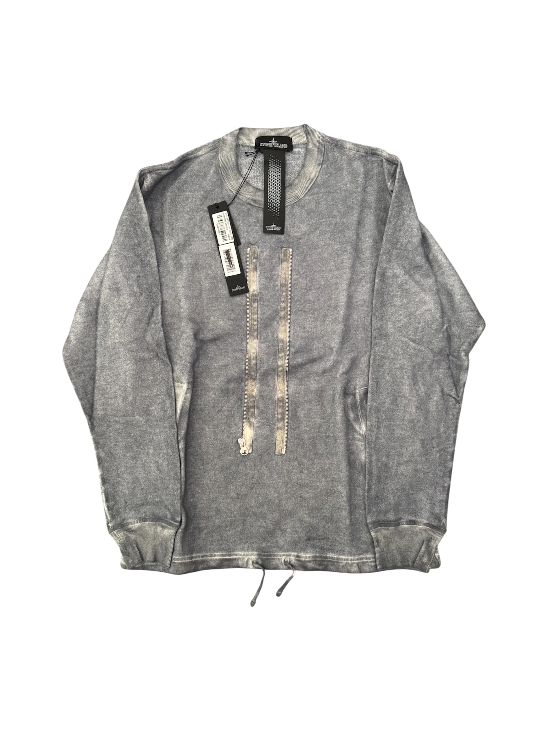 Stone Island Shadow Project Grey Crewneck - Small