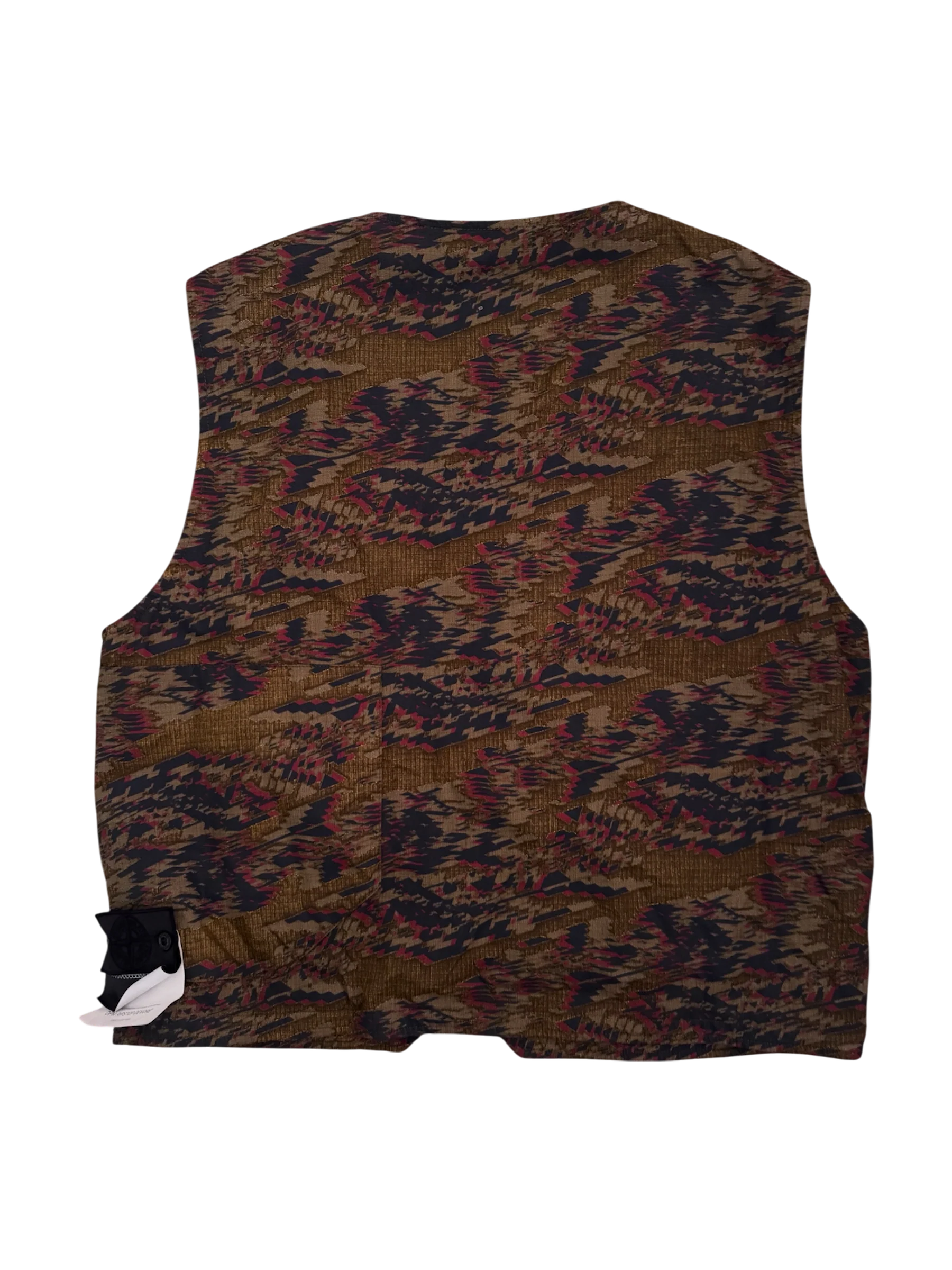 Stone Island Shadow Project Khaki 'DPM Ripstop Devorè' Vest - XL - Image 3
