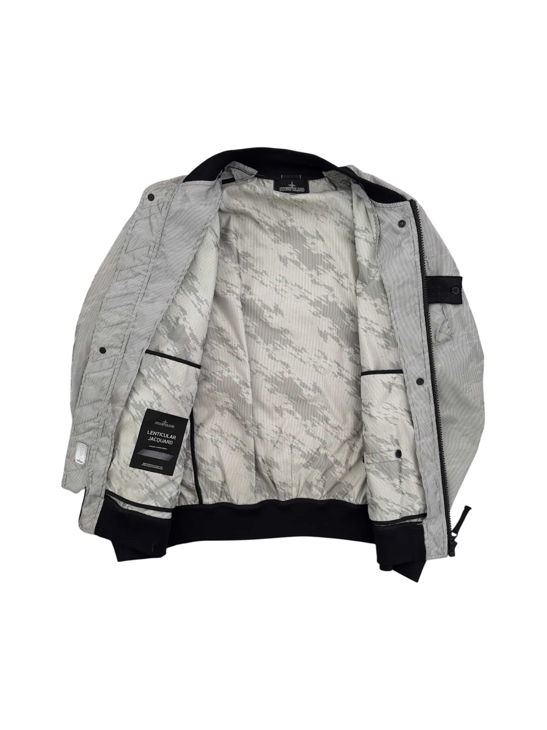 Stone Island Shadow Project 'Lenticular Jacquard' Bomber - Medium - Image 2