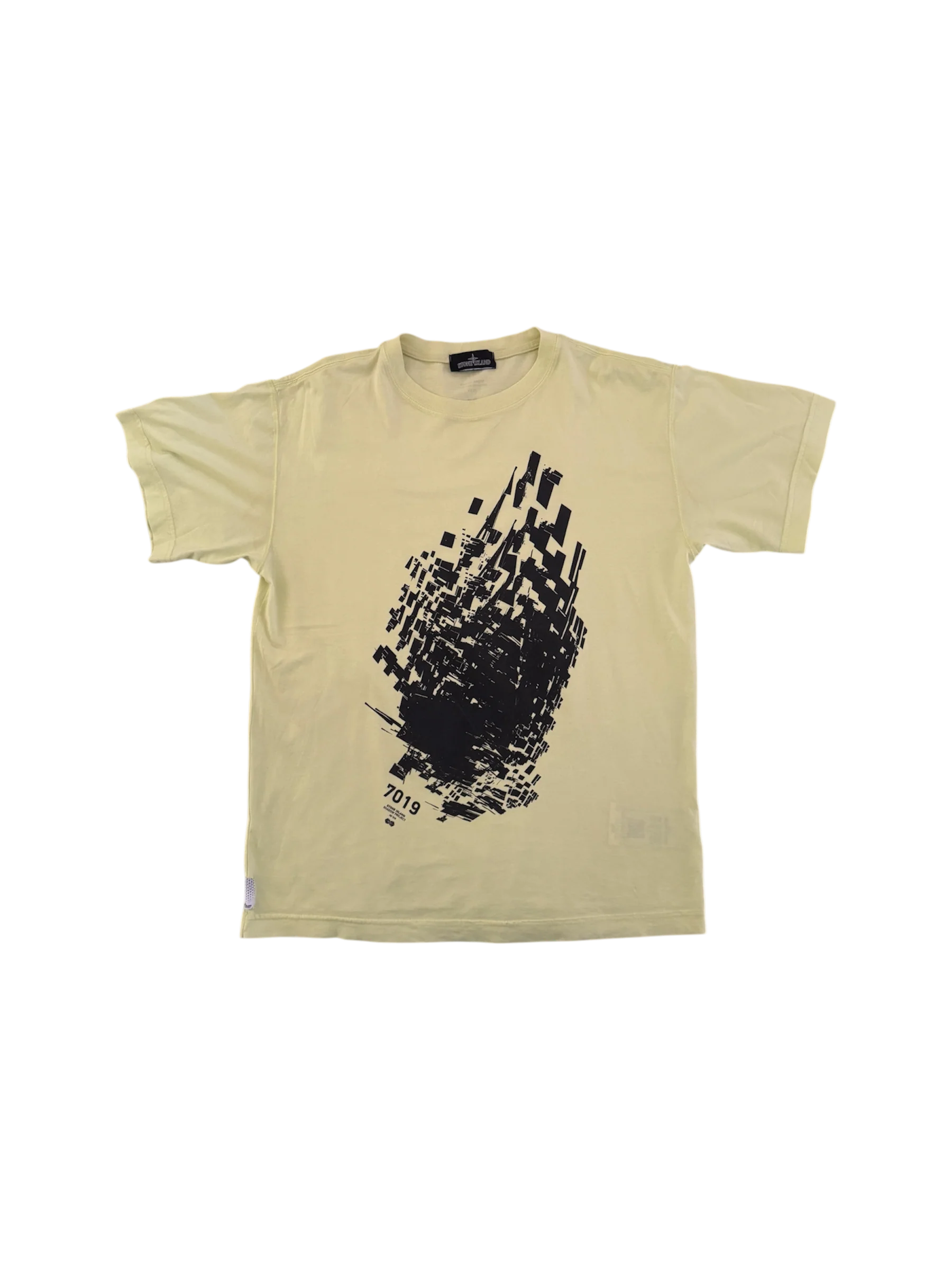 Stone Island Shadow Project Lime T-Shirt - Medium