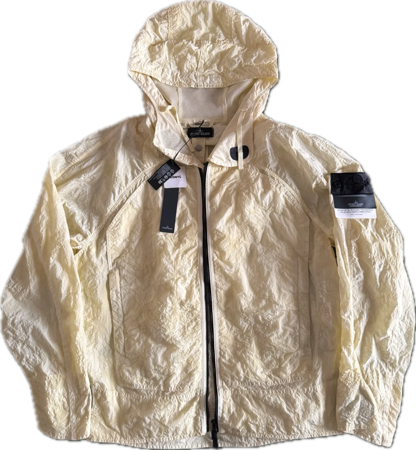 Stone Island Shadow Project ‘Nylon Metal Printed Waffle Effect’ Jacket - Medium