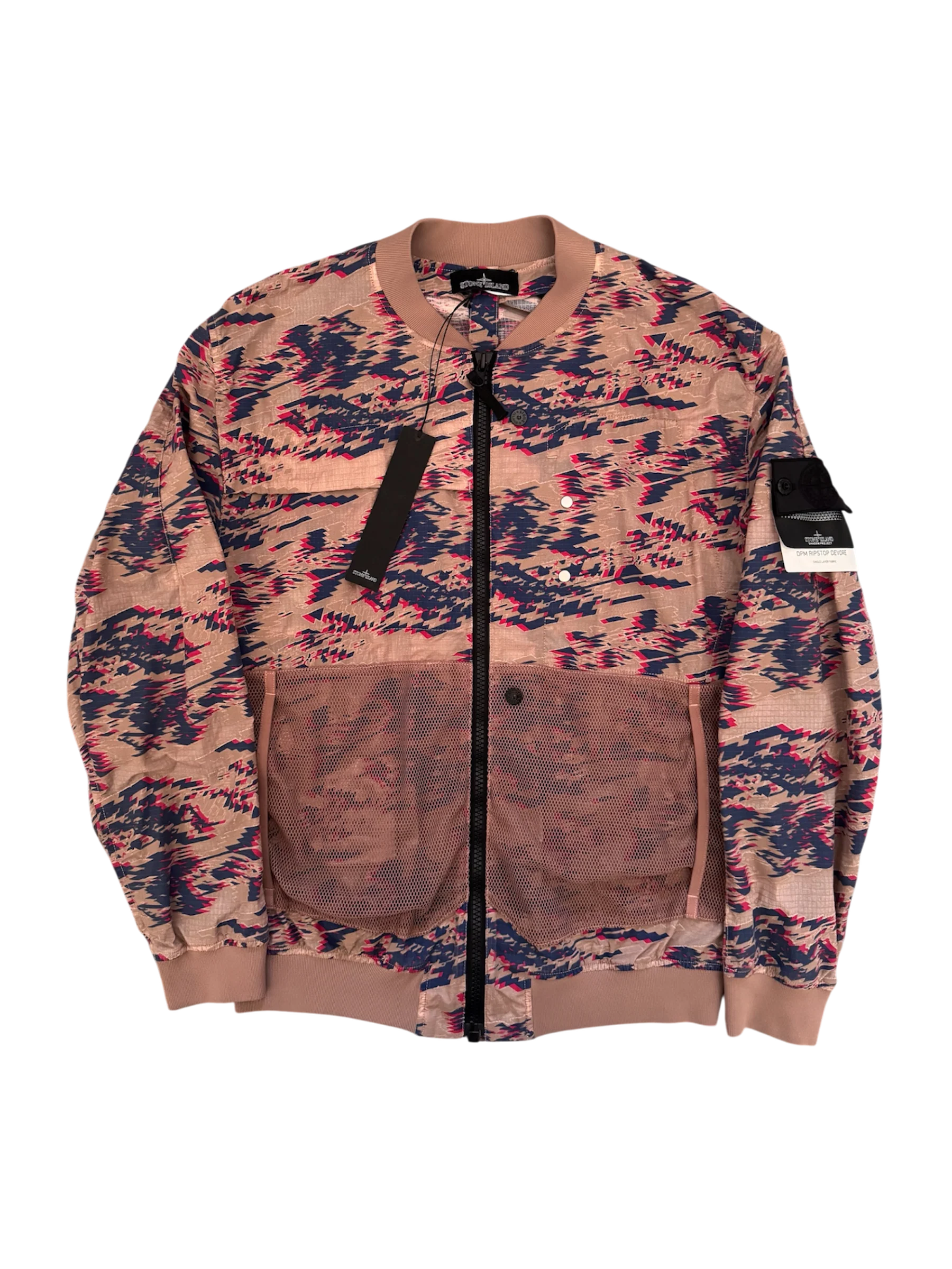 Stone Island Shadow Project Pink 'DPM Ripstop Devorè' Jacket - Medium