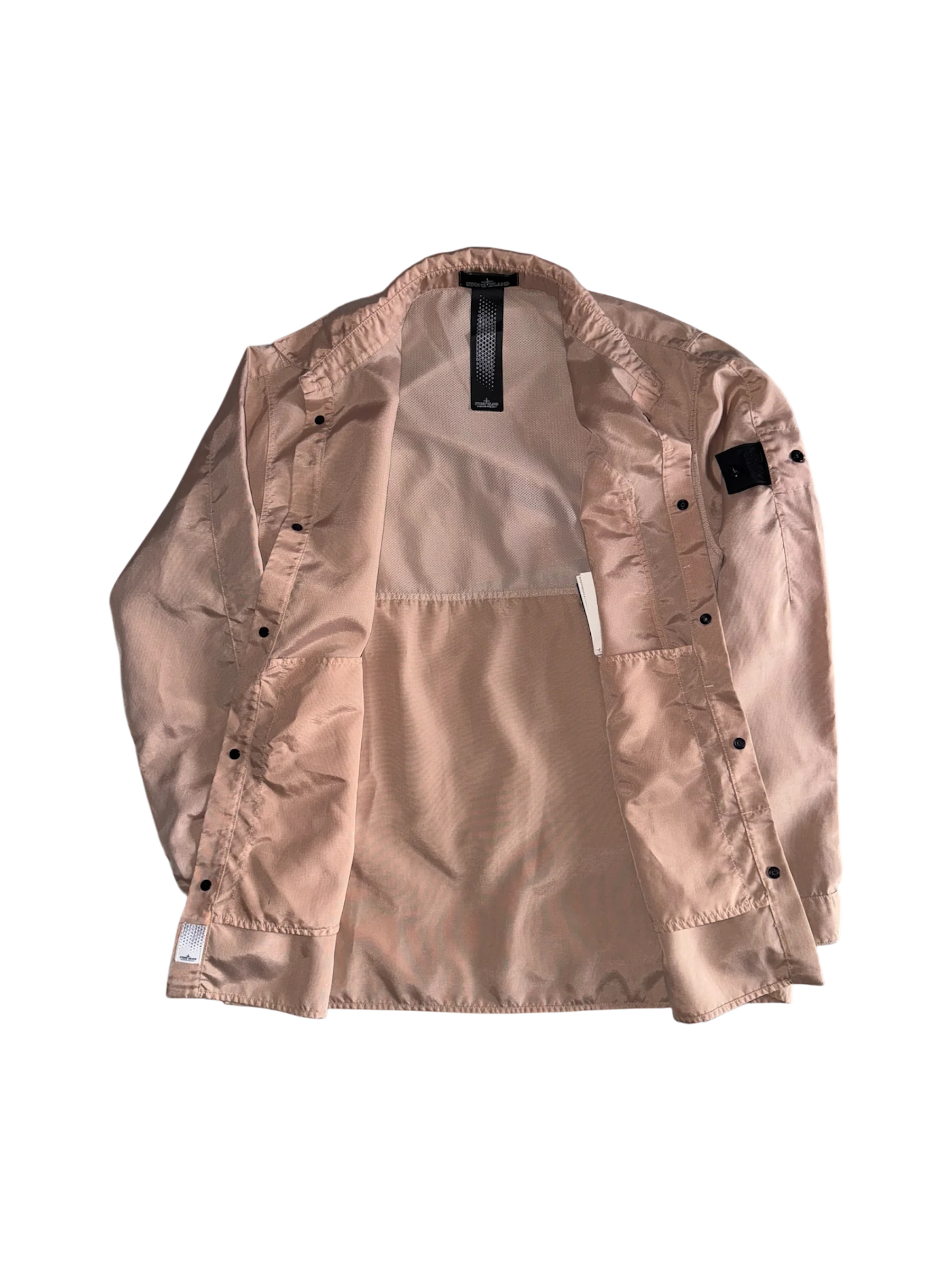Stone Island Shadow Project Pink Overshirt - Large - Image 2