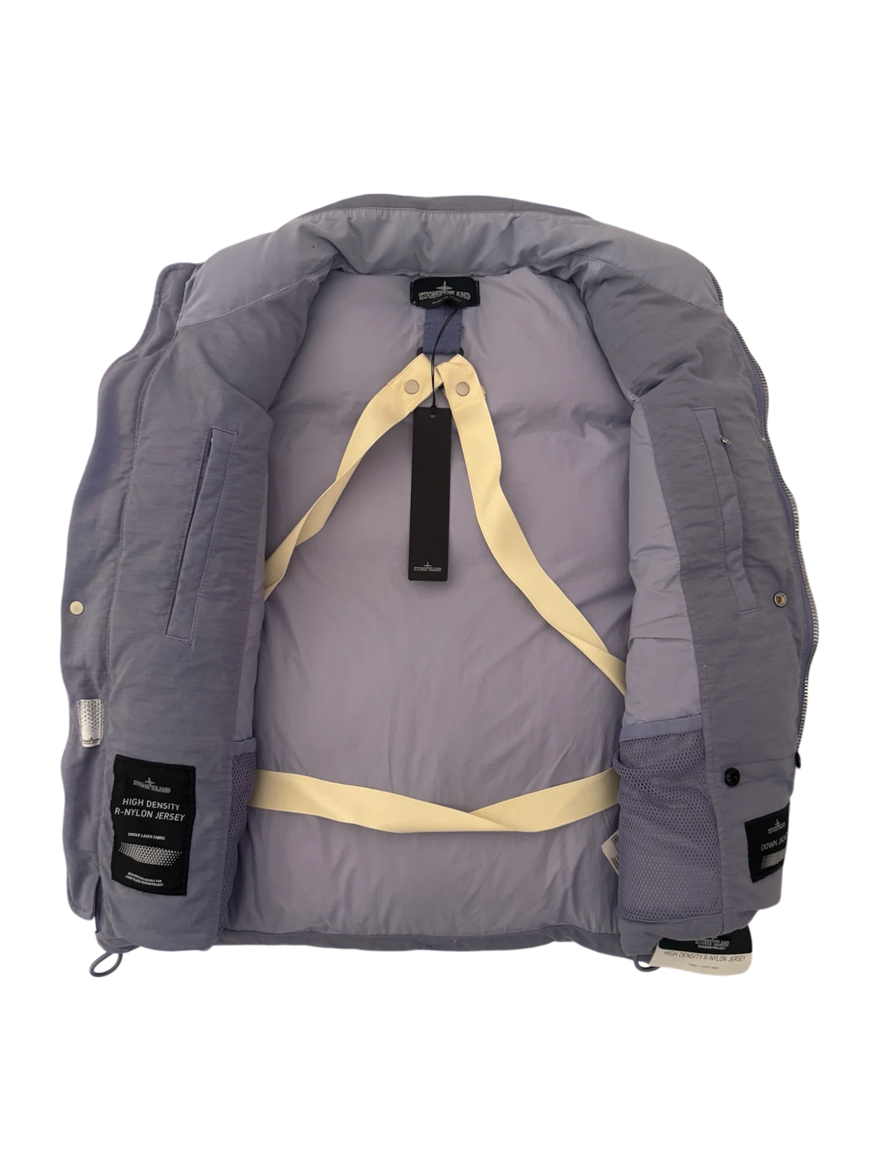 Stone Island Shadow Project Purple 'High Density R-Nylon Jersey' BodyWarmer - Small - Image 2
