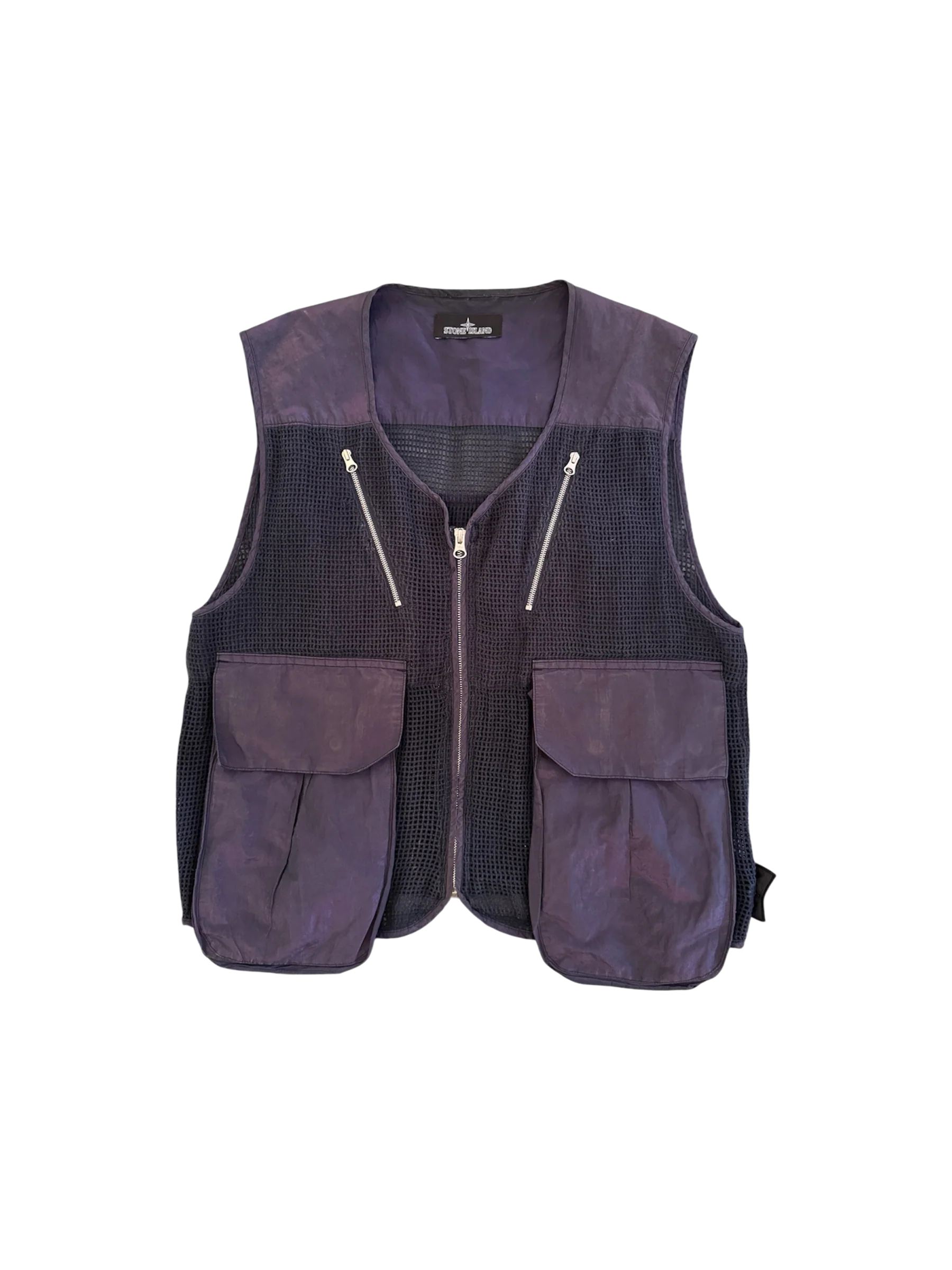 Stone Island Shadow Project Purple Vest - Medium