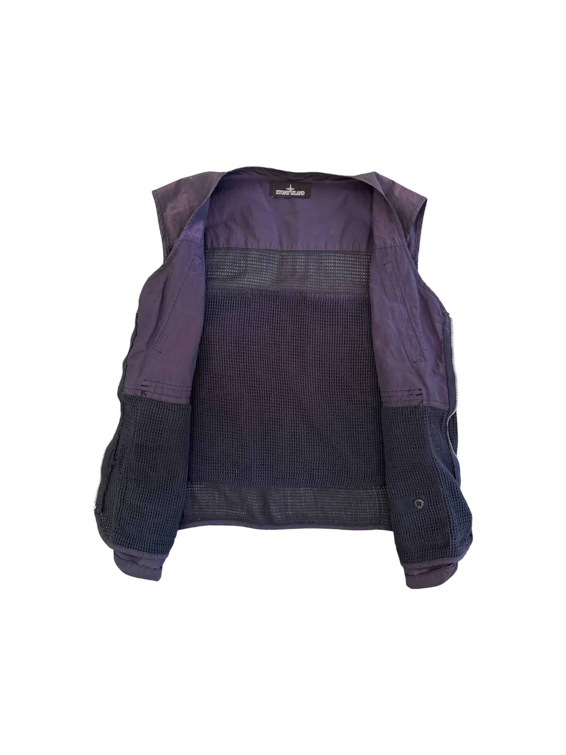 Stone Island Shadow Project Purple Vest - Medium - Image 2