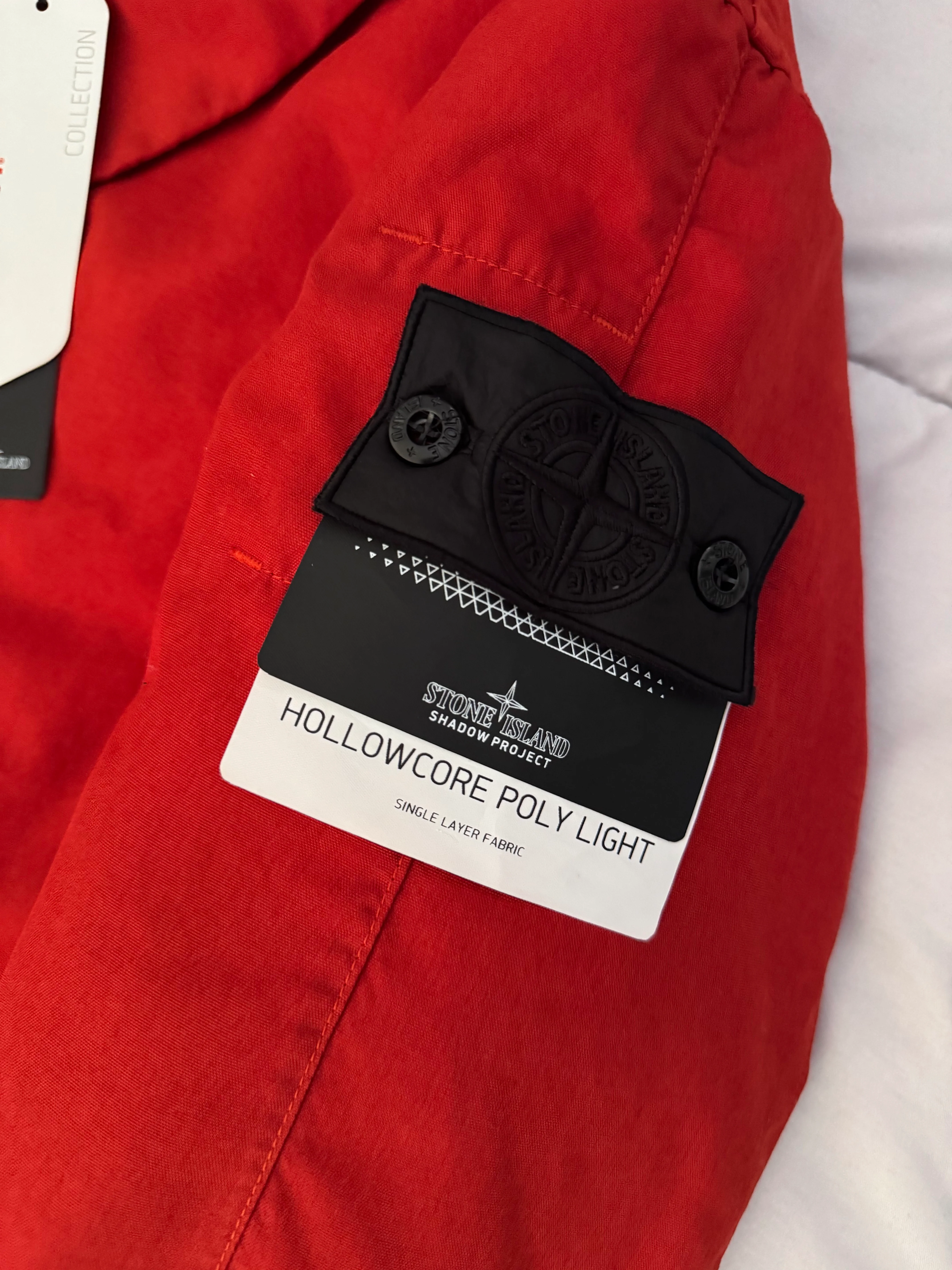 Stone Island Shadow Project Red 'Hollowcore Poly Light' Parka - Medium - Image 4