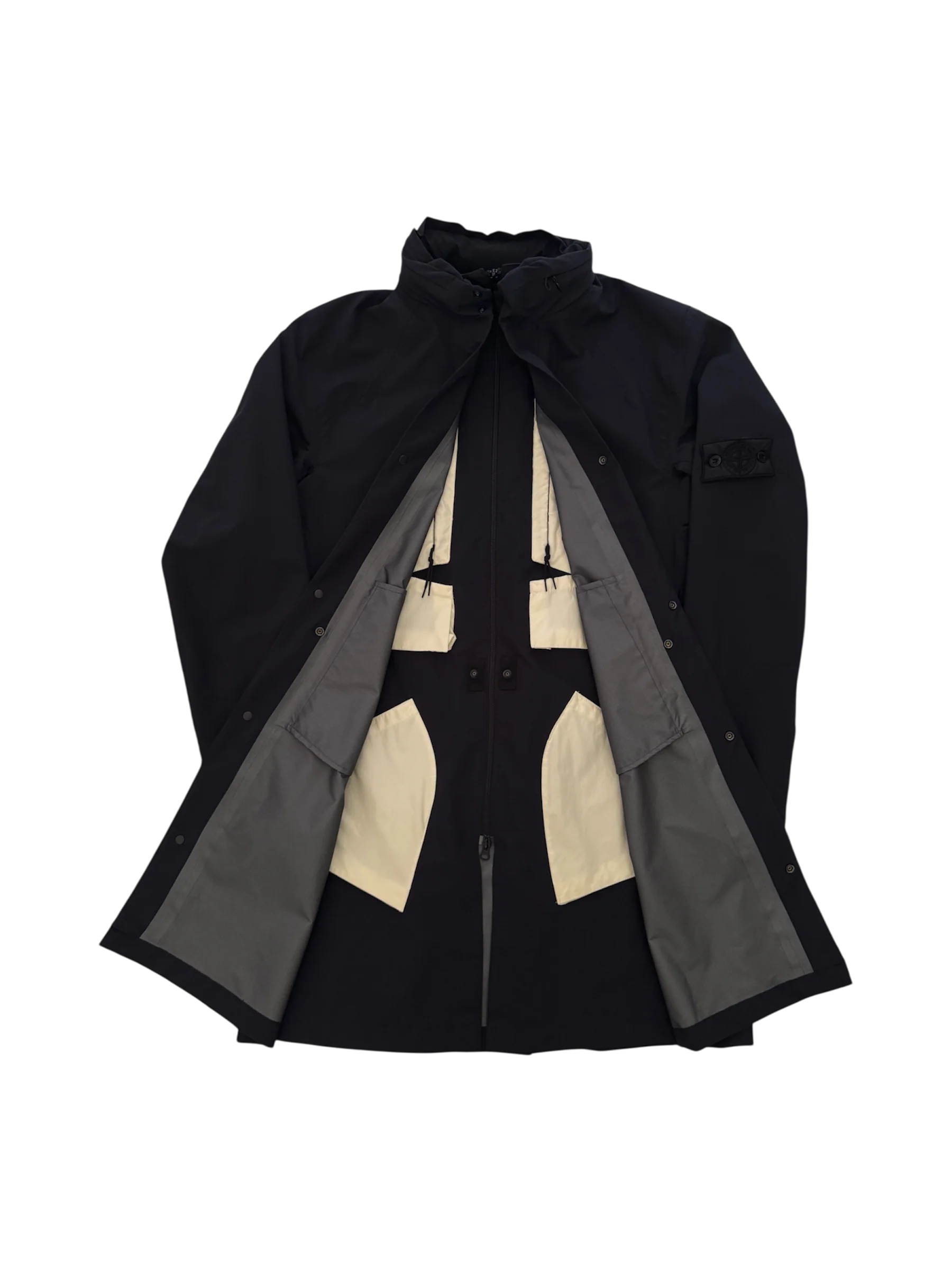 Stone Island Shadow Project 'Stealth Goretex' Parka - Large