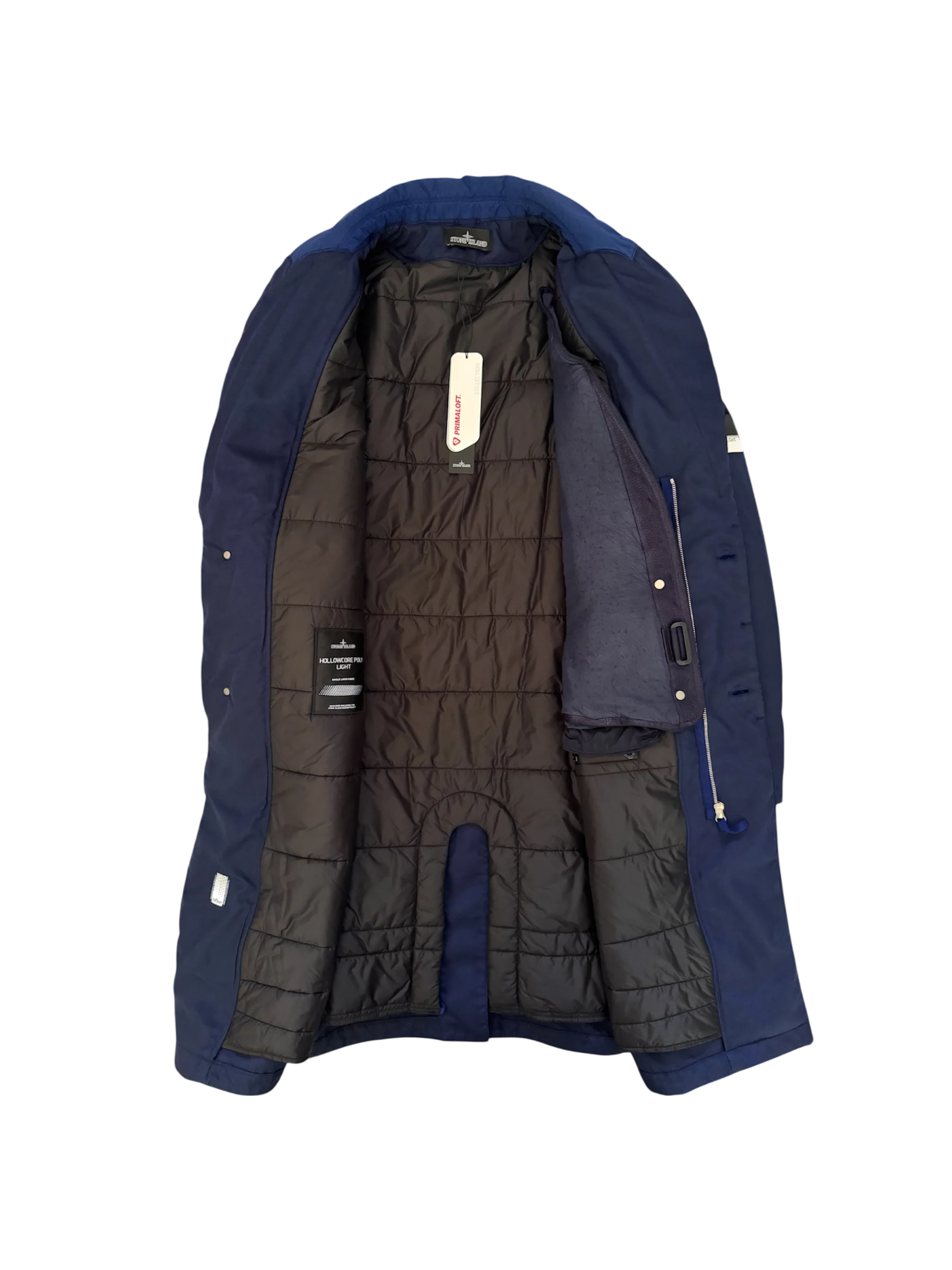 Stone Island Shadow Project Blue 'Hollowcore Poly Light' Parka - Large - Image 2