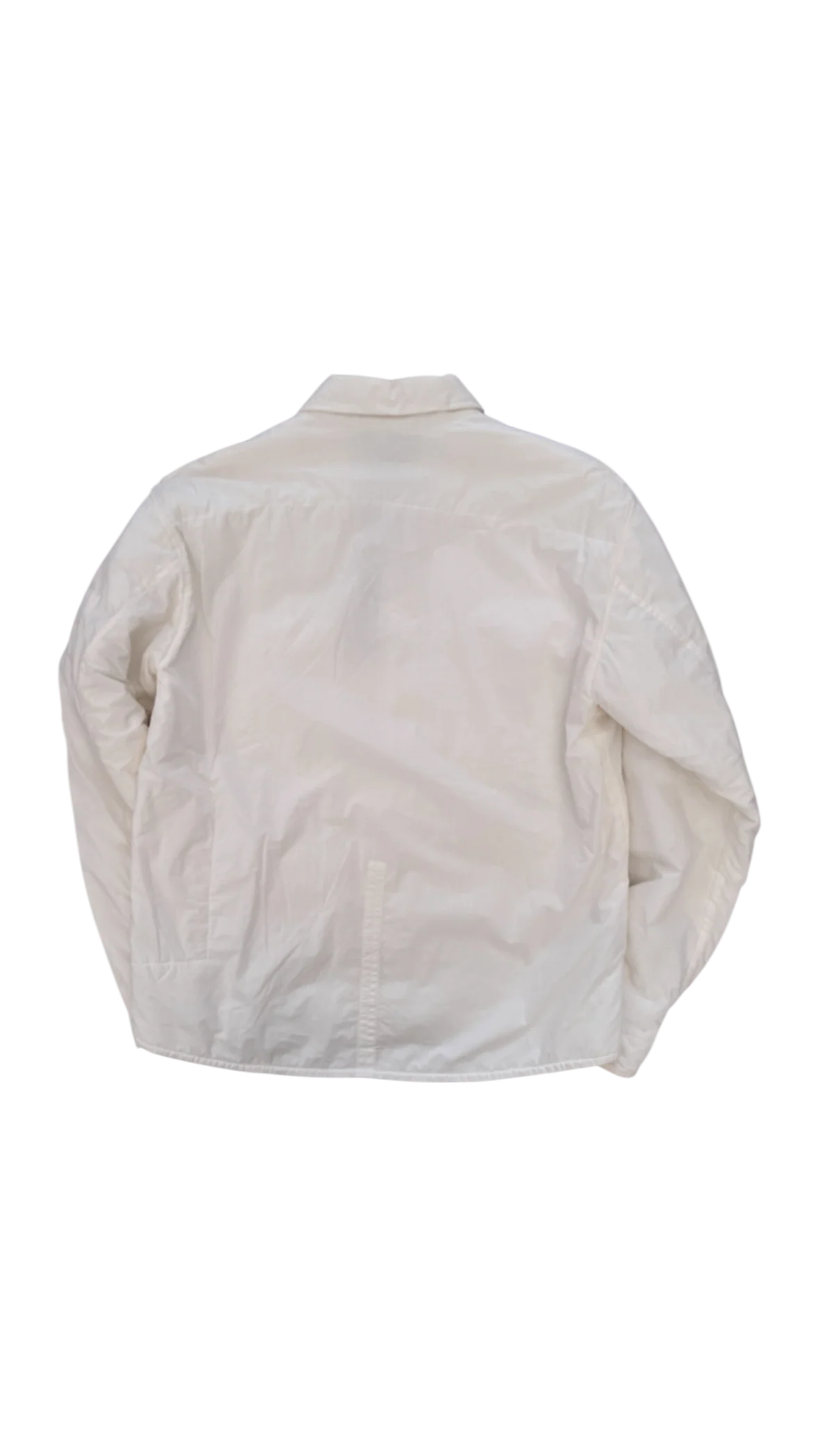 Stone Island Shadow Project White Padded Overshirt - Medium - Image 3