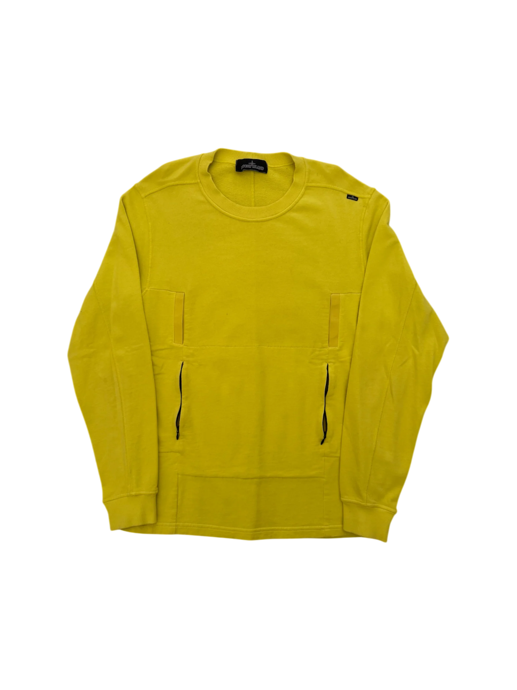 Stone Island Shadow Project Yellow Crewneck - Medium
