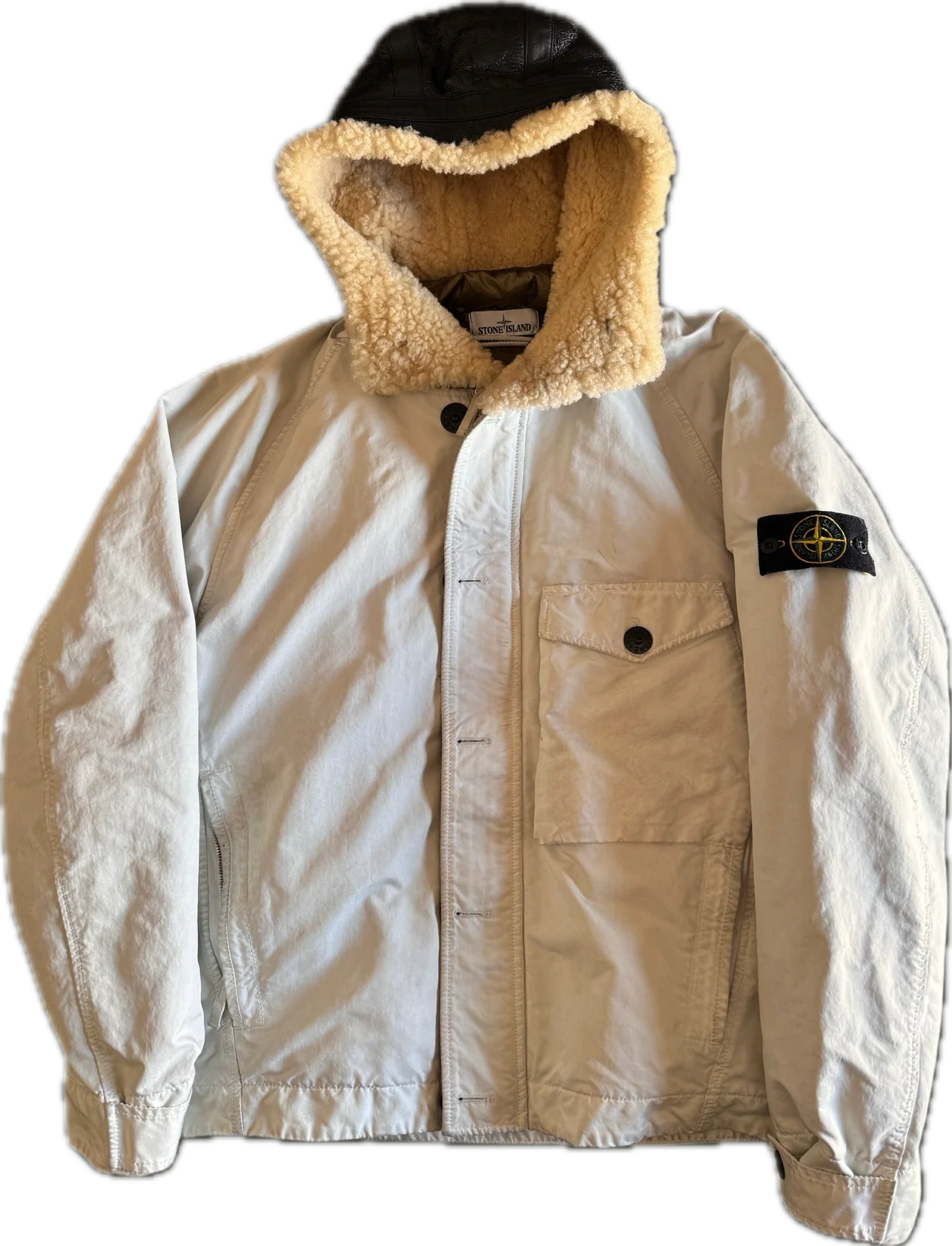 Stone Island 'Sheepskin David TC' Jacket - Large