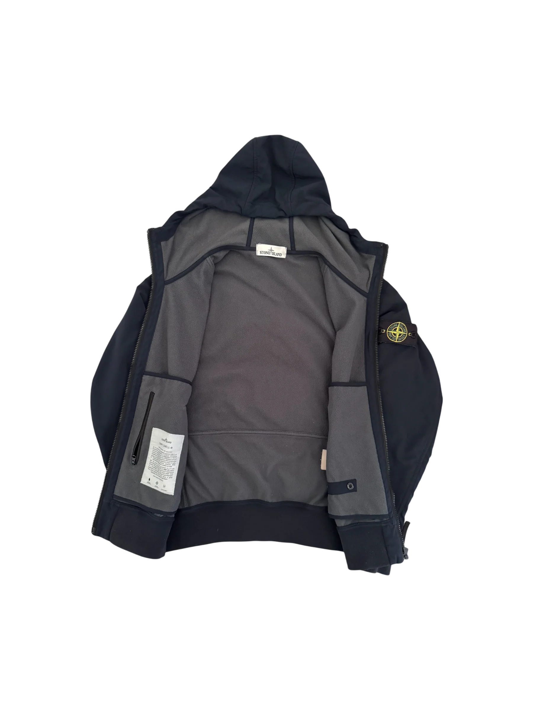 Stone Island 'Soft Shell-R' Jacket - Medium - Image 2