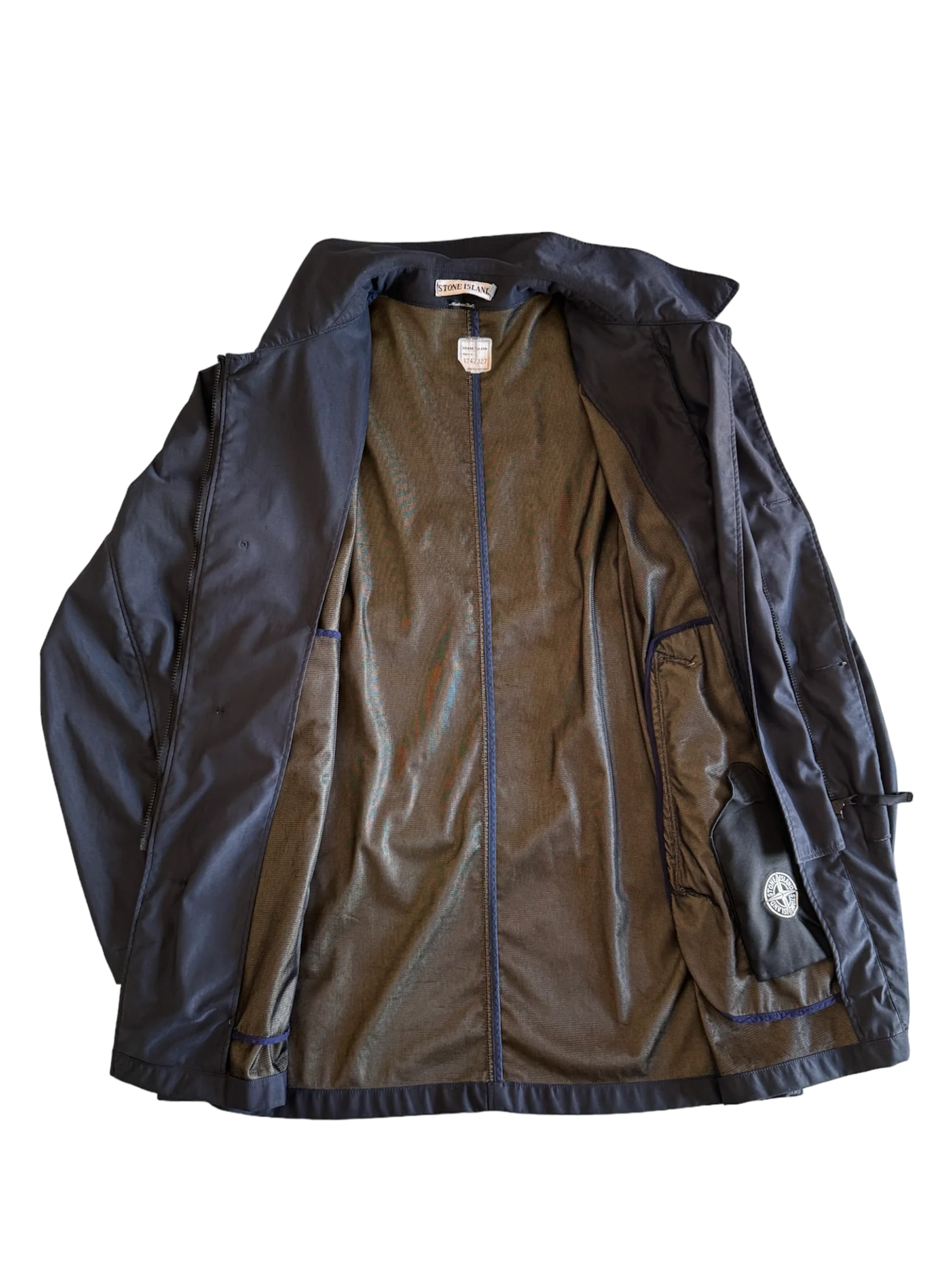 Stone Island SS95 Vintage Nylam Jacket - XL - Image 2