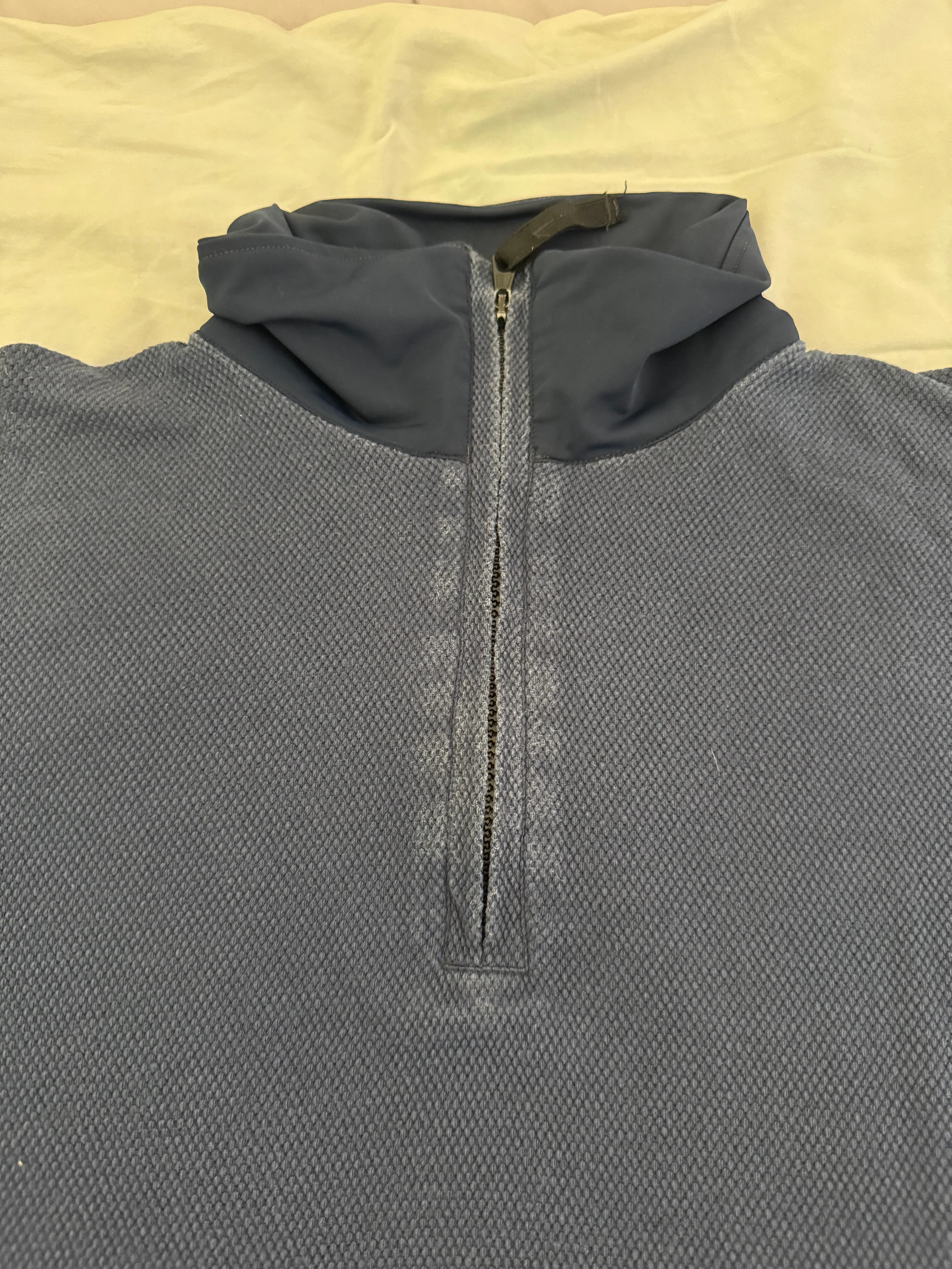 Stone Island SS98 Blue Spandex Polo Shirt - Large - Image 3