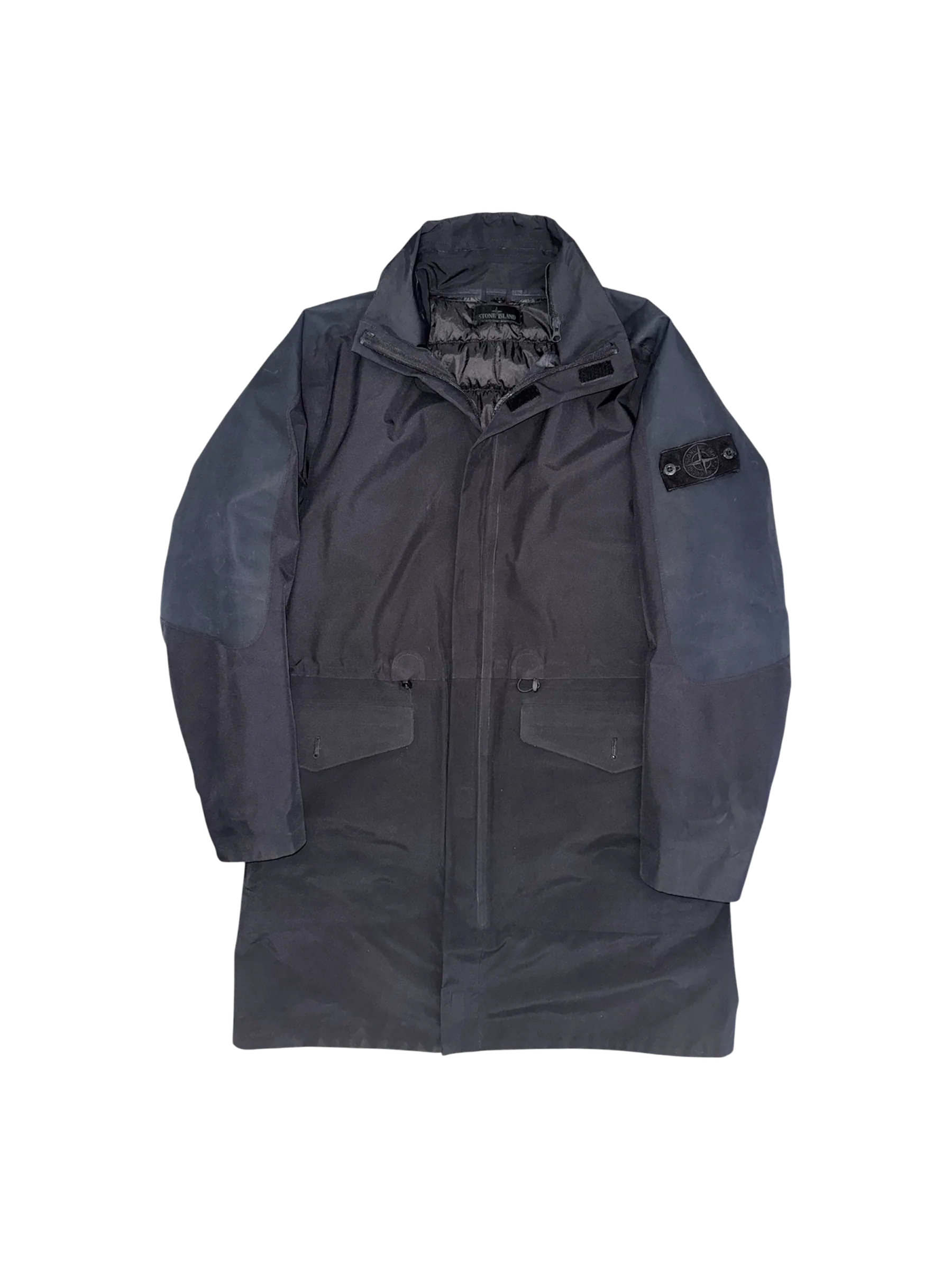 Stone Island 'Tank Shield Ghost Piece' Trench Coat - Large