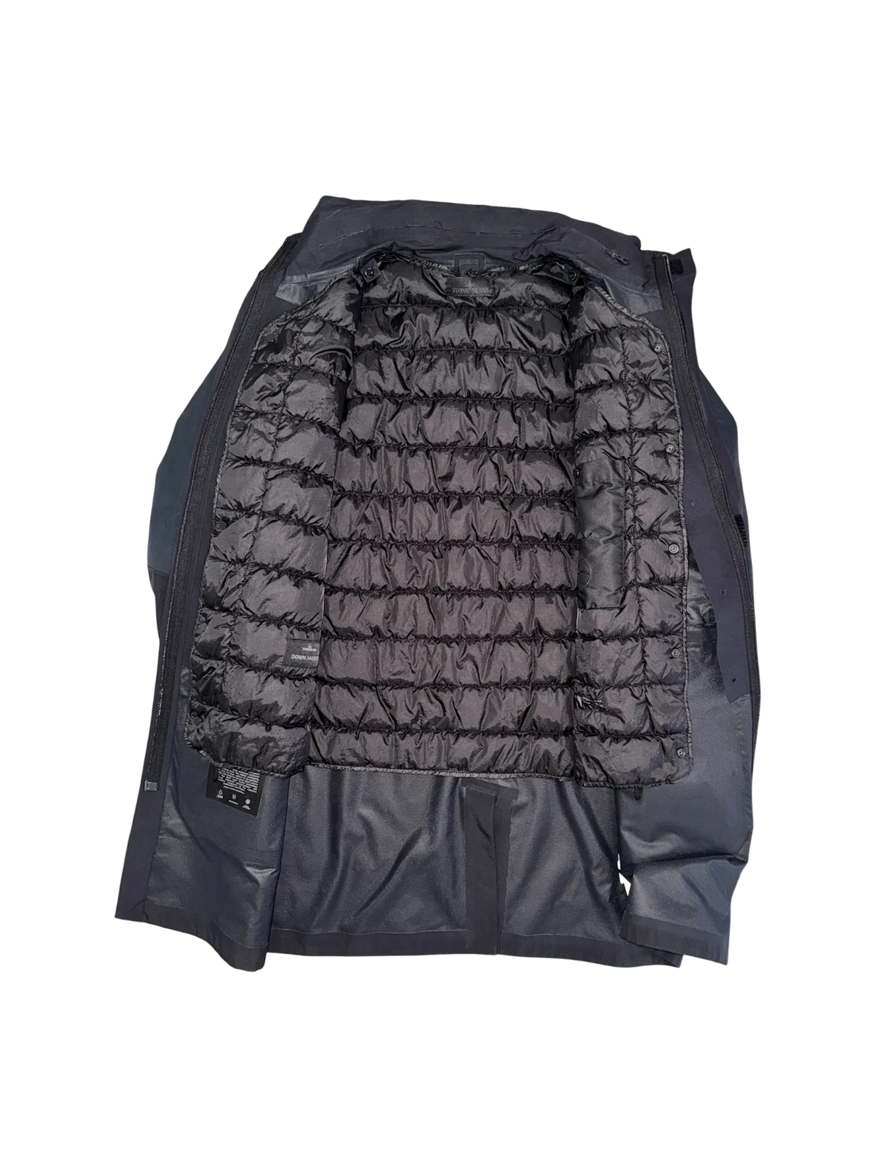 Stone Island 'Tank Shield Ghost Piece' Trench Coat - Large - Image 2