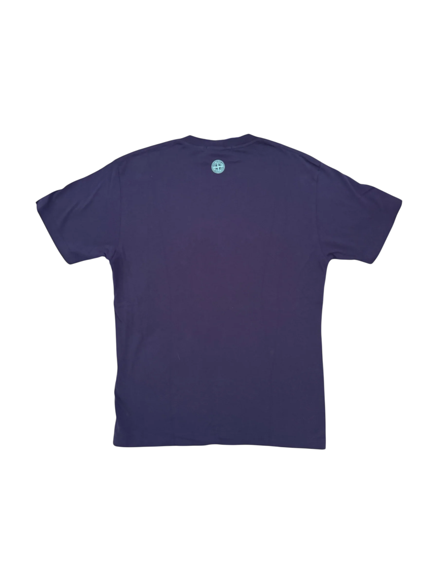 Stone Island Violet Mosaic Print T-Shirt - Large - Image 2