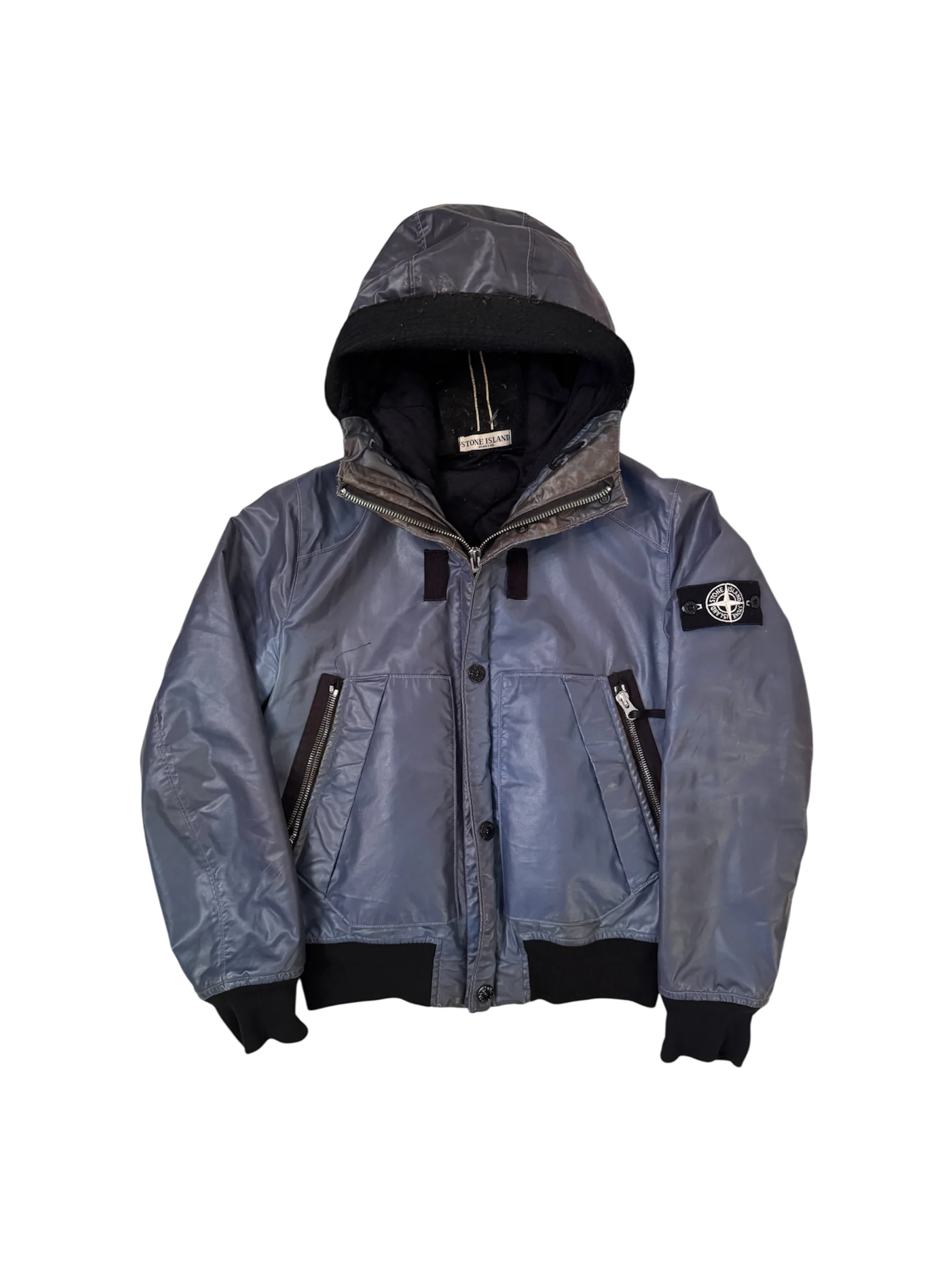 Stone Island 'Waxed Ice 2' Jacket - Small - Image 2