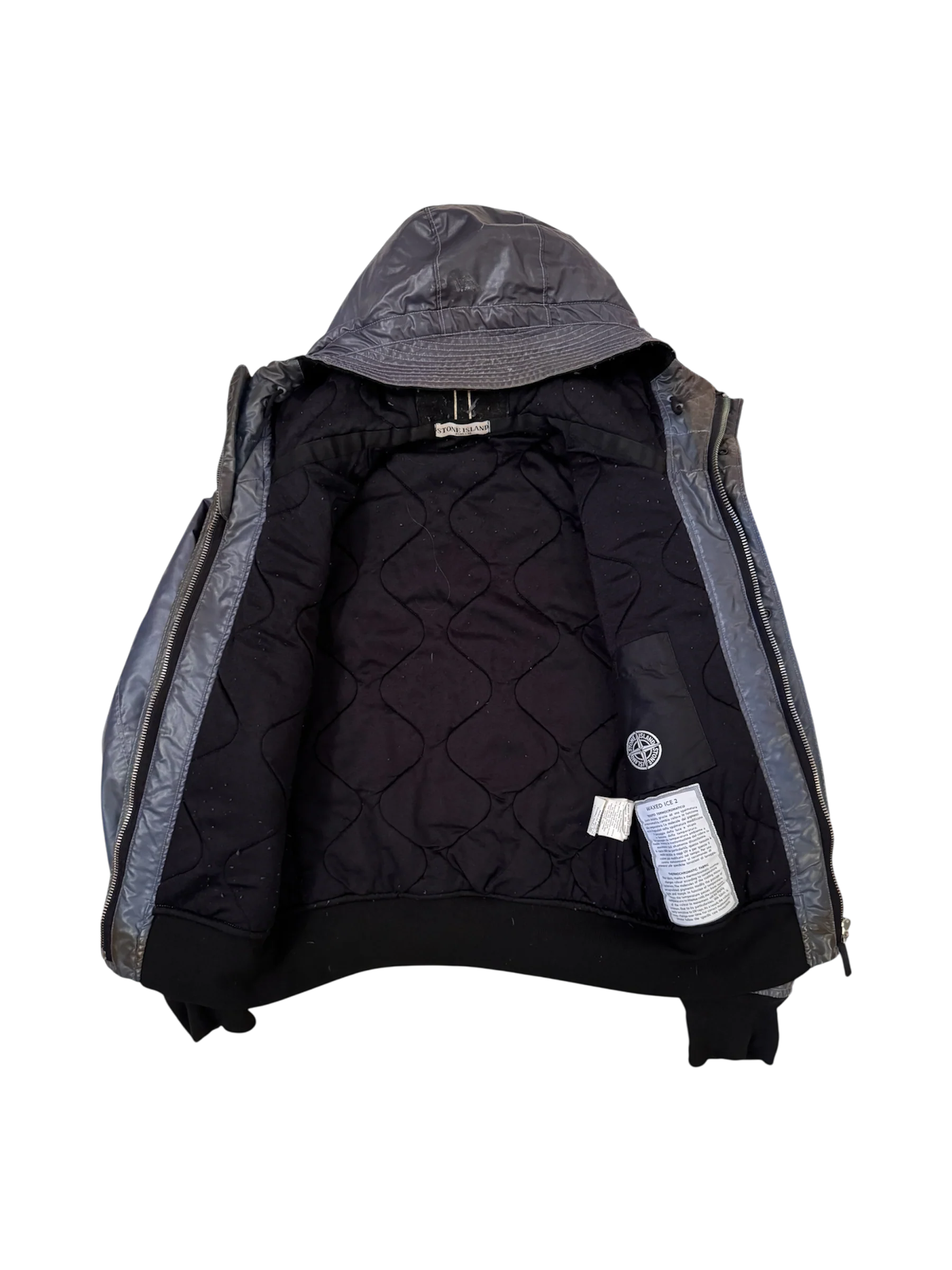 Stone Island 'Waxed Ice 2' Jacket - Small - Image 4