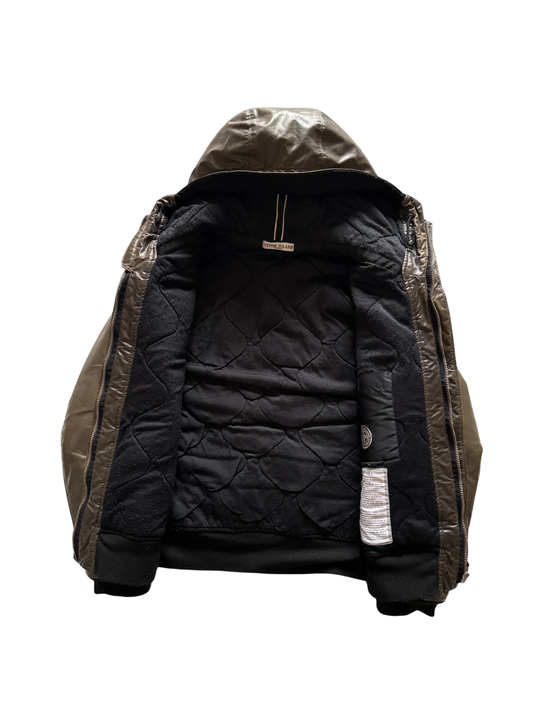 Stone Island 'Waxed Ice 2' Jacket - XL - Image 2